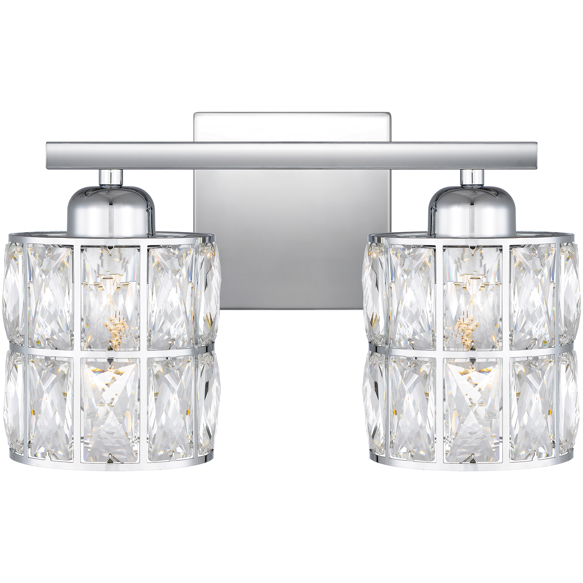 Gibson 2 Light 13 inch Polished Chrome Bath Light Wall Light