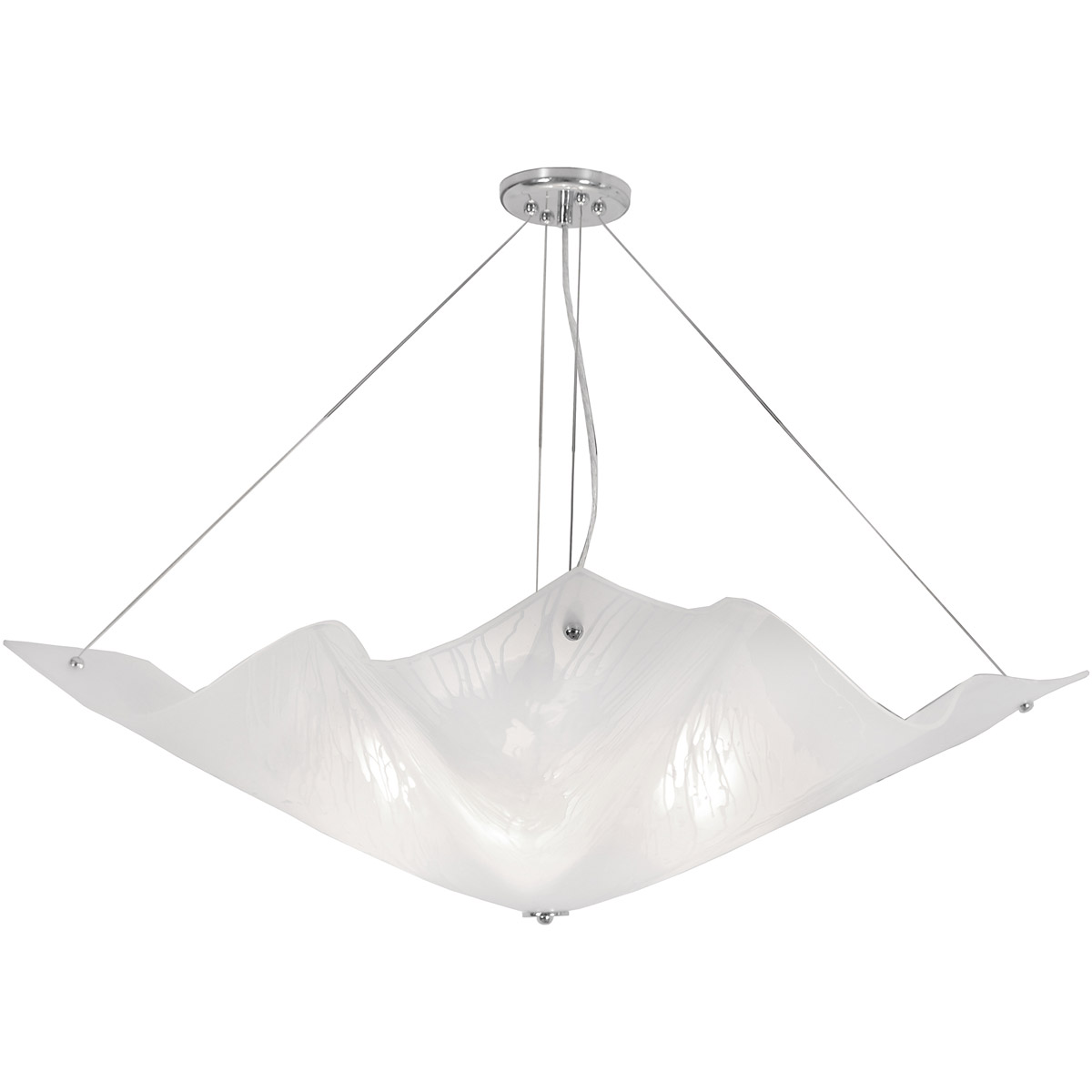 South East 3 Light 19 inch Chrome Chandelier Ceiling Light, The Way