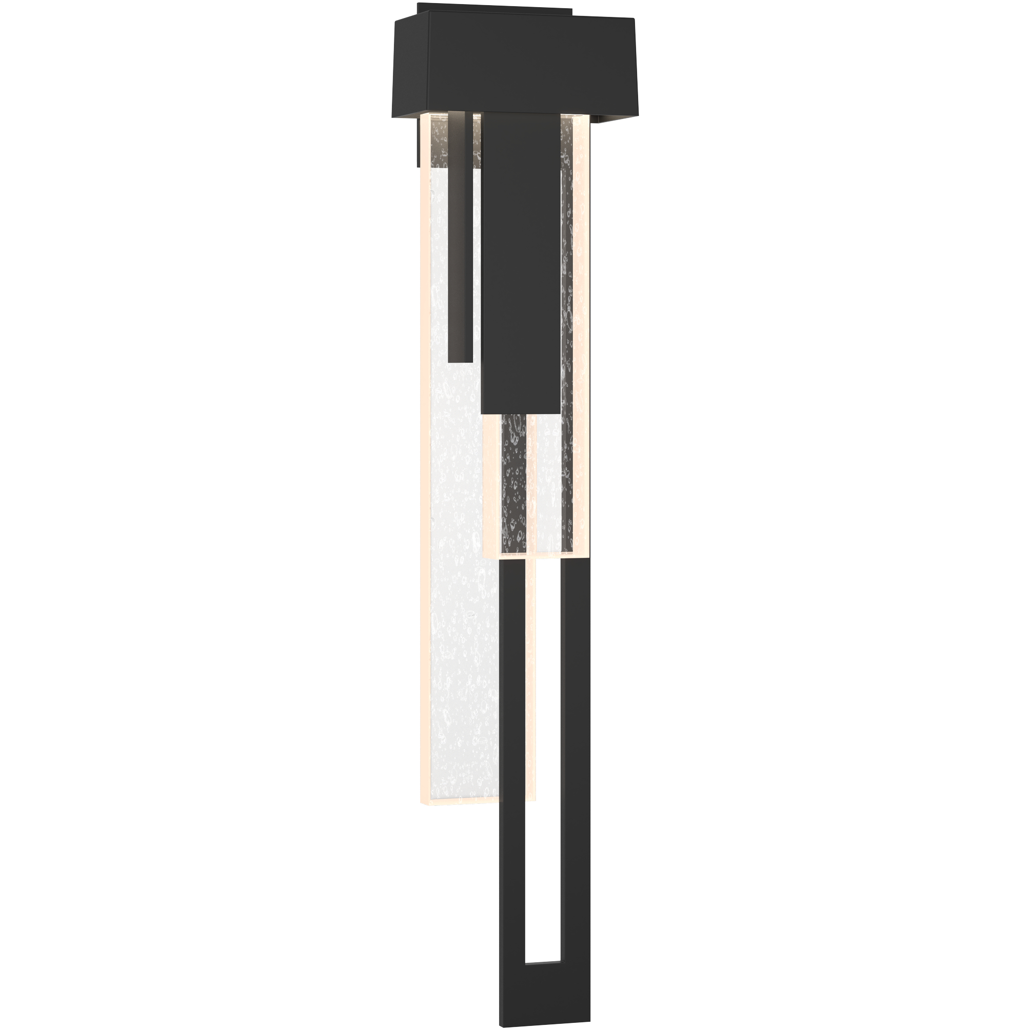 Rainfall LED 30.2 inch Coastal Black Outdoor Sconce, Right