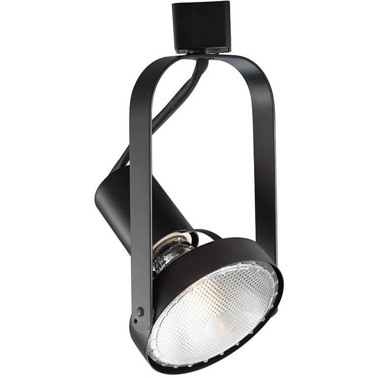 TK-764 1 Light 120 Black J Track Fixture Ceiling Light, WAC Limited