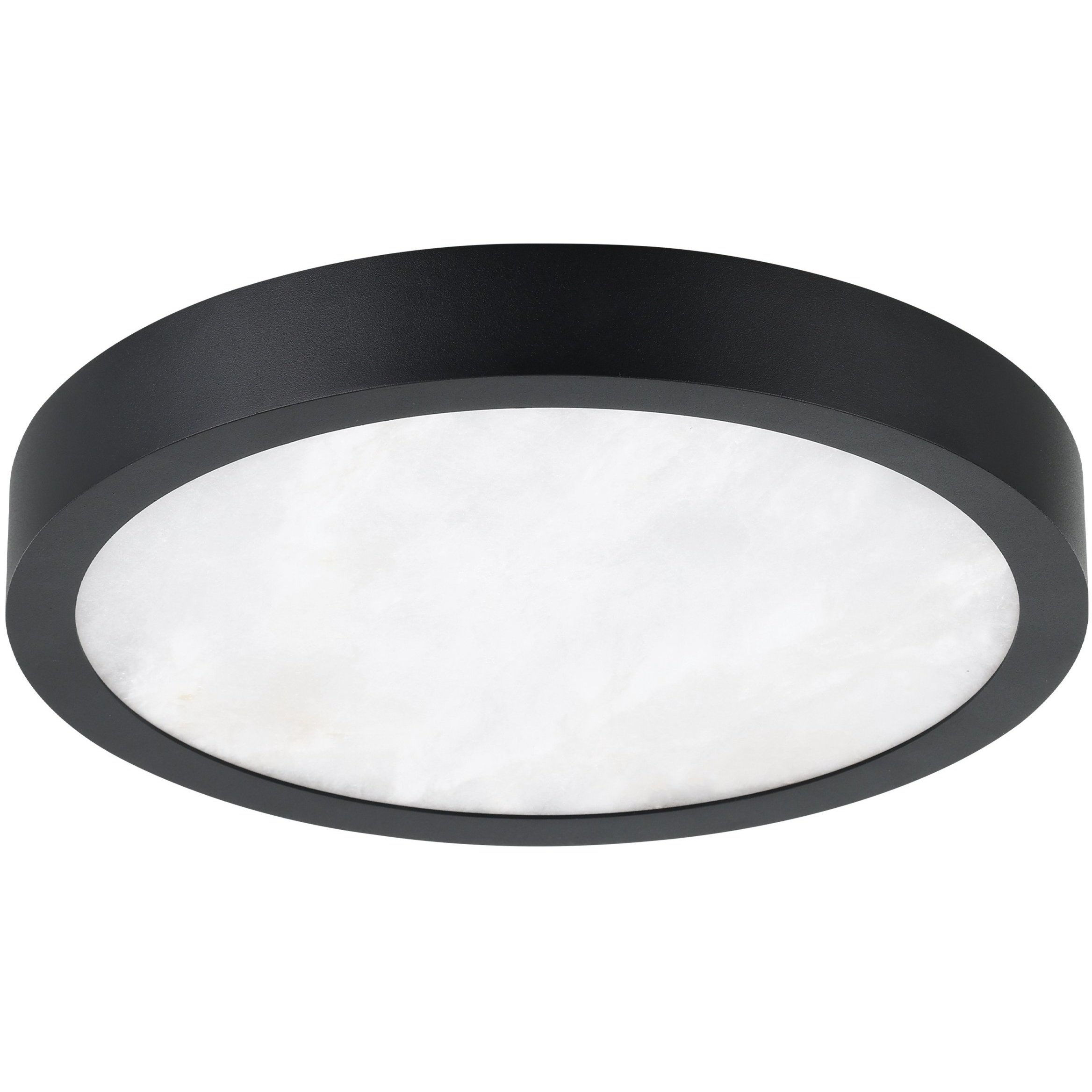 Argyle LED 12 inch Textured Black Flush Mount Ceiling Light