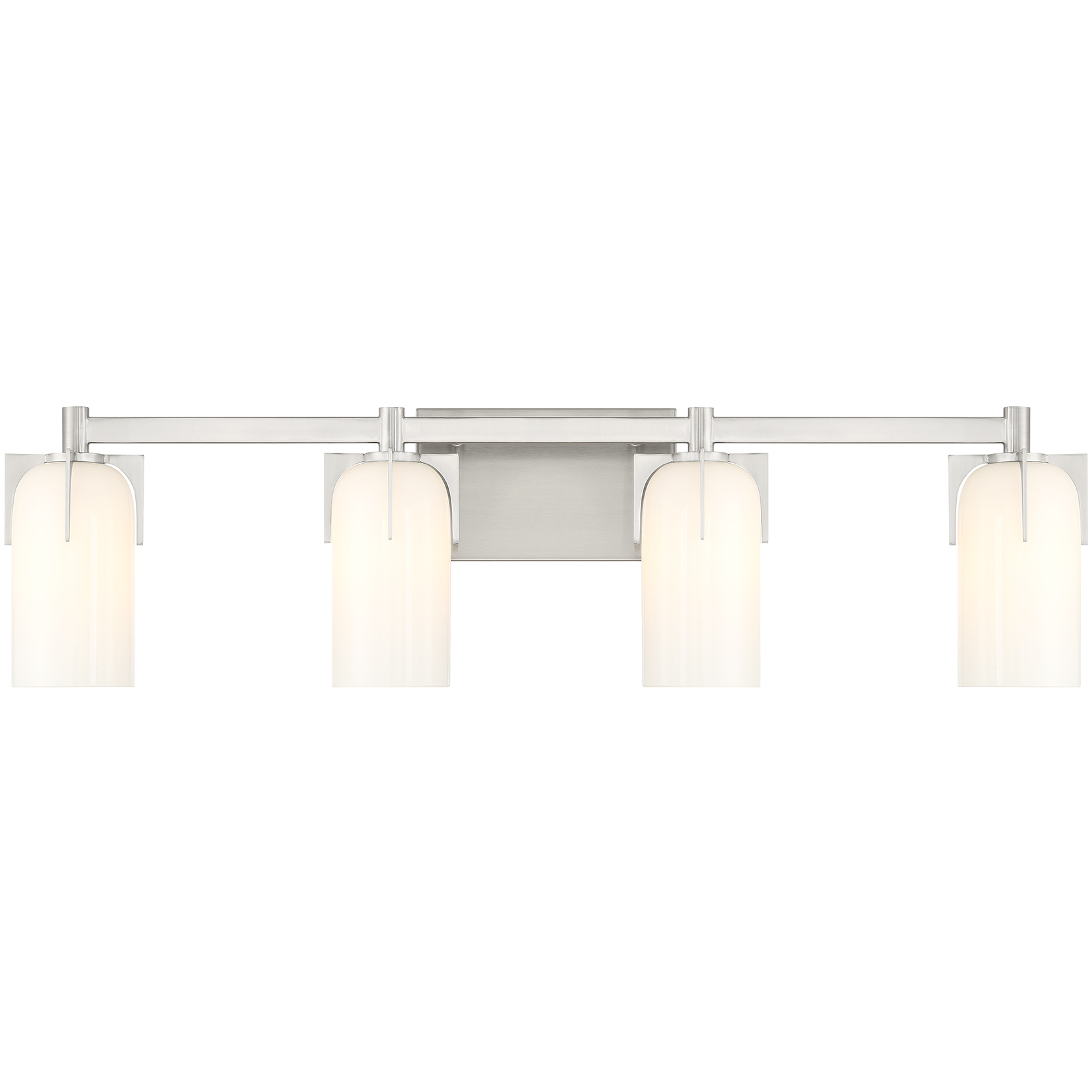 Caldwell 4 Light 32 inch Satin Nickel Bathroom Vanity Light Wall Light