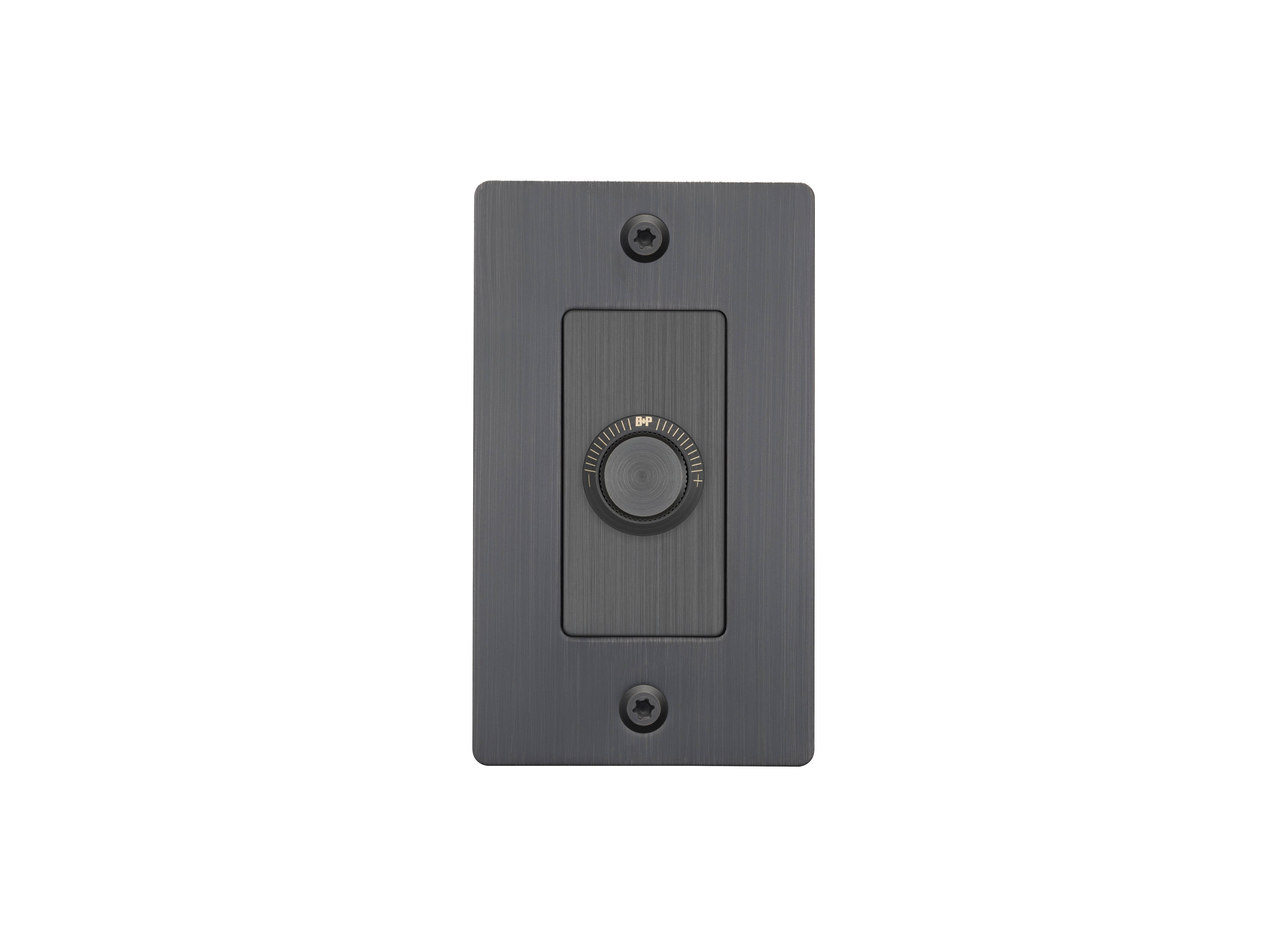 1G 100-120 Smoked Bronze Dimmer Switch, LED