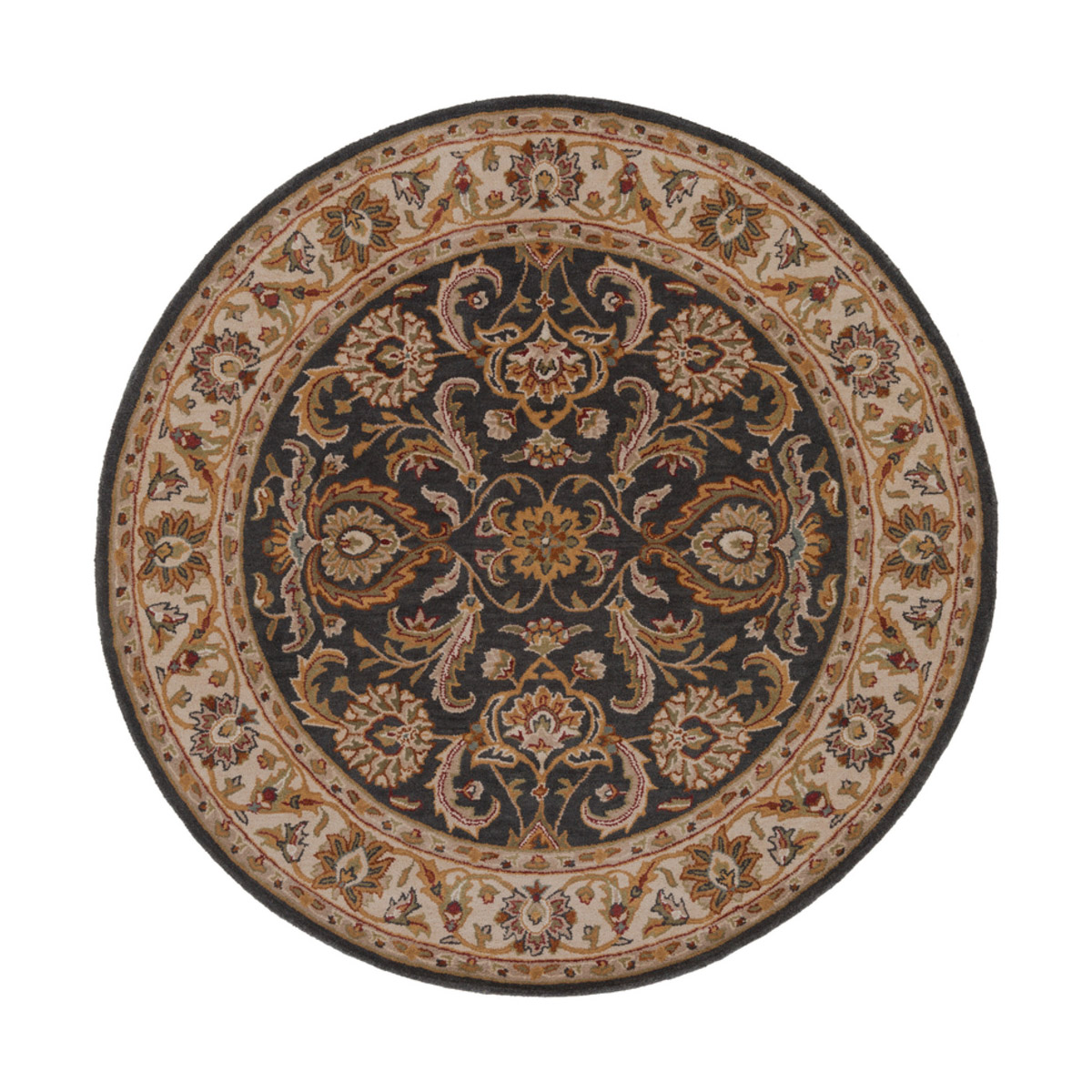 Arlo 72 X 72 inch Deep Teal Rug, Round