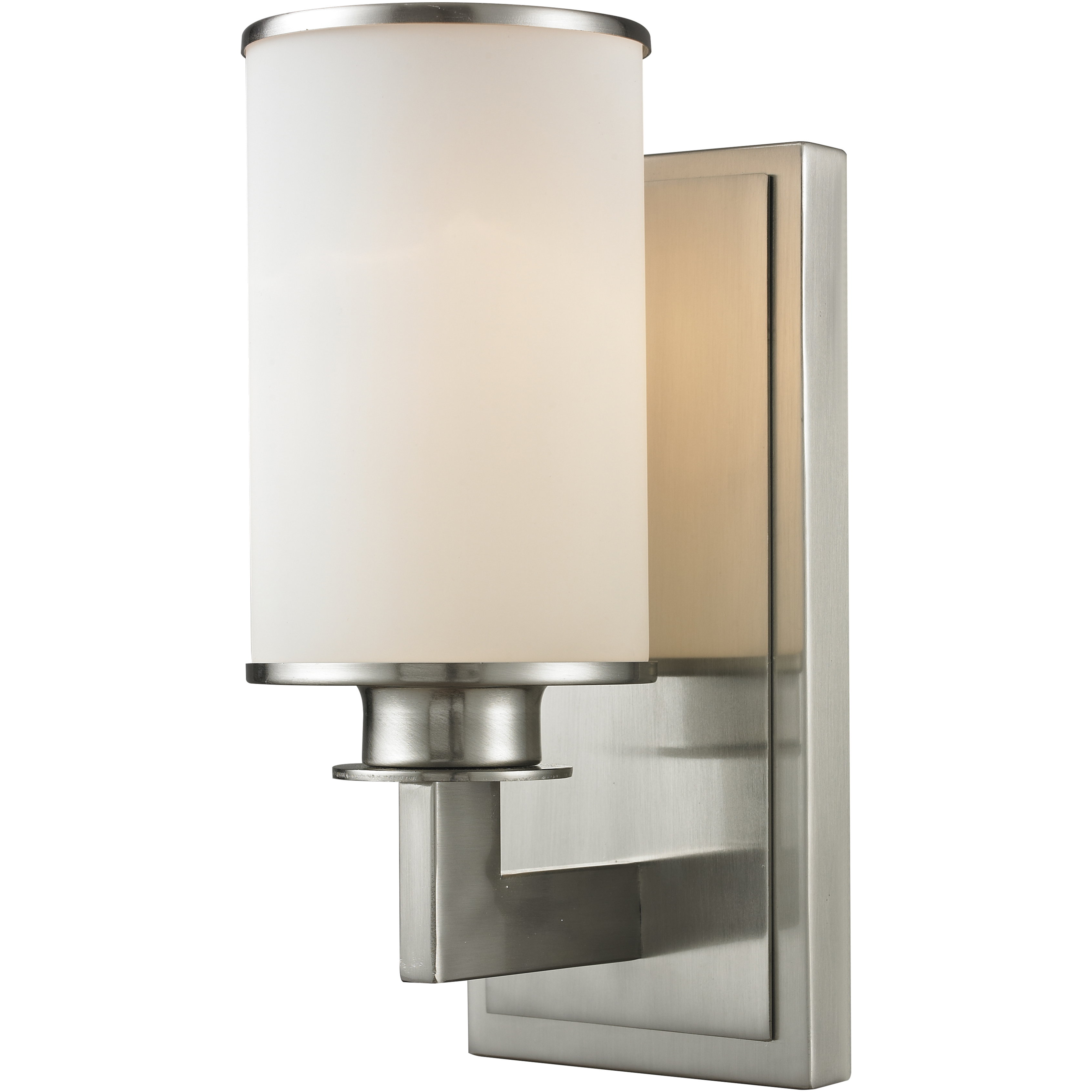 Savannah 1 Light 4.5 inch Brushed Nickel Wall Sconce Wall Light