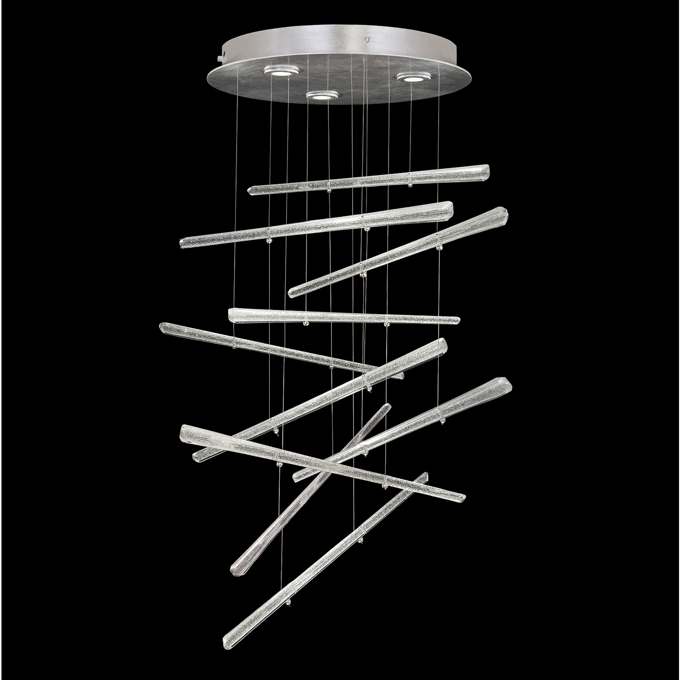 Elevate 3 Light 23 inch Silver Pendant Ceiling Light