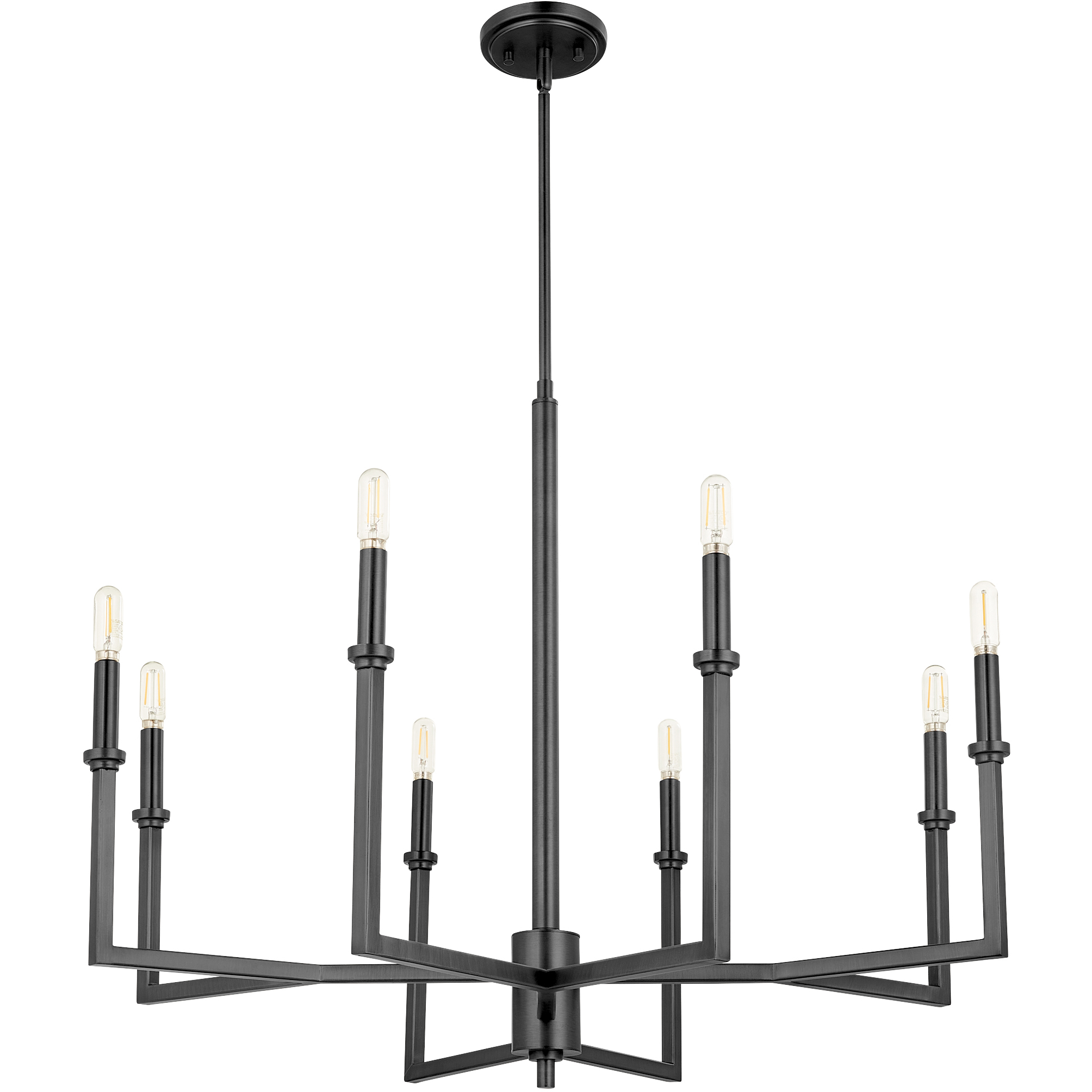 Black arm chandelier cheap
