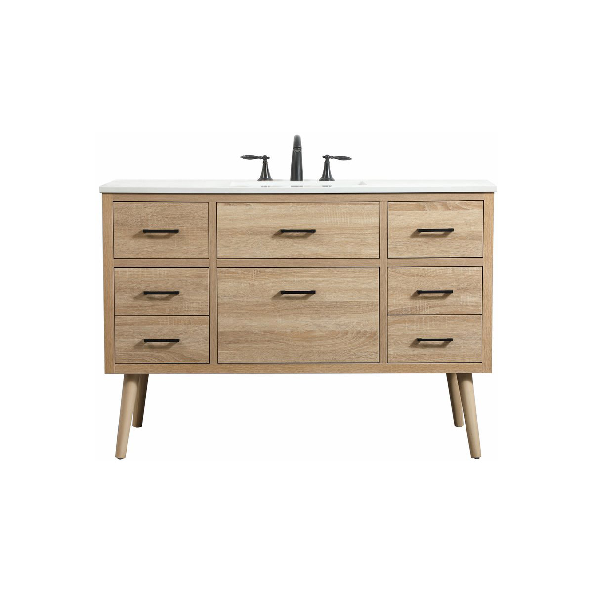 Boise 48 X 22 X 33.5 inch Mango Wood Vanity Sink Set in Not Included