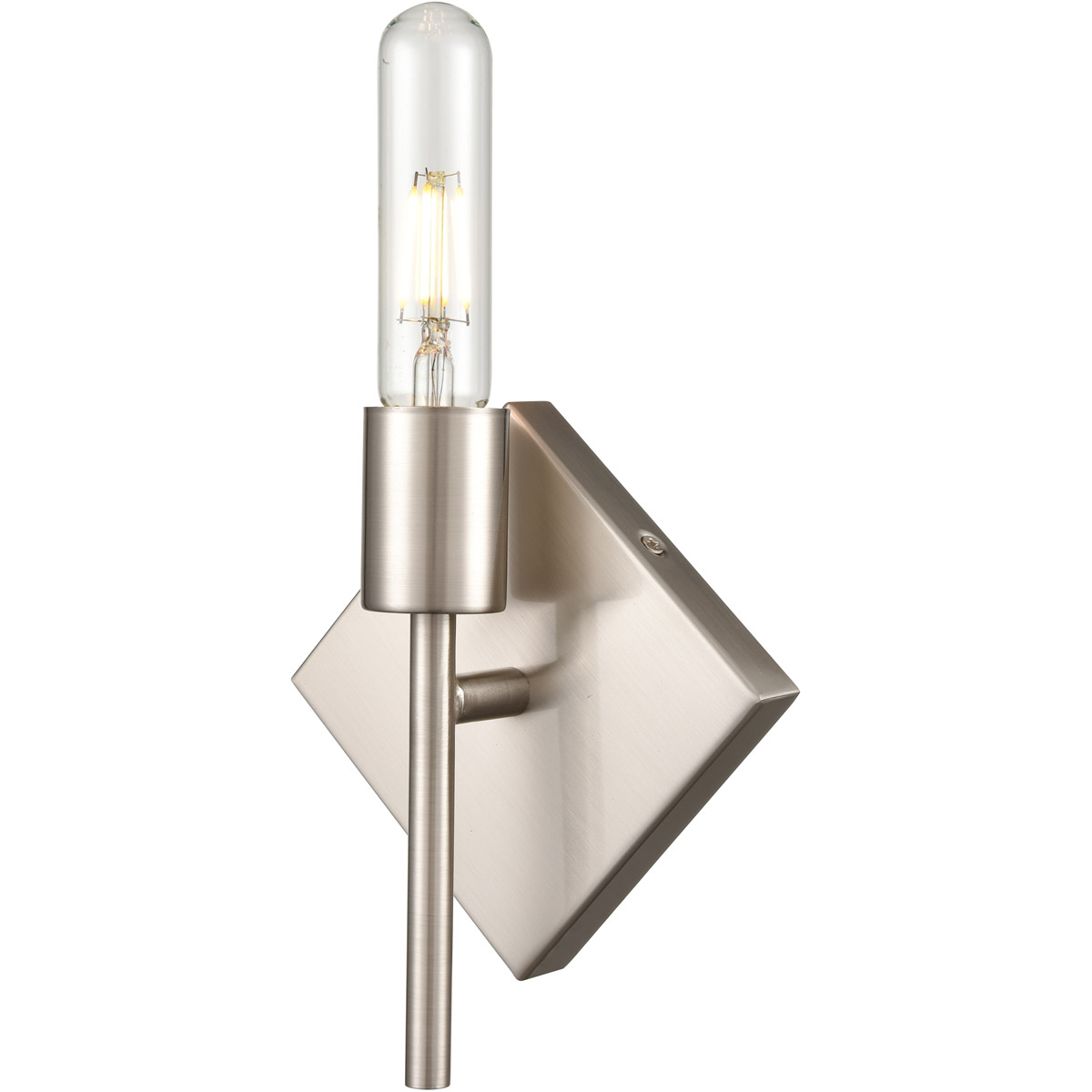 Mia LED 6 inch Satin Nickel ADA Sconce Wall Light