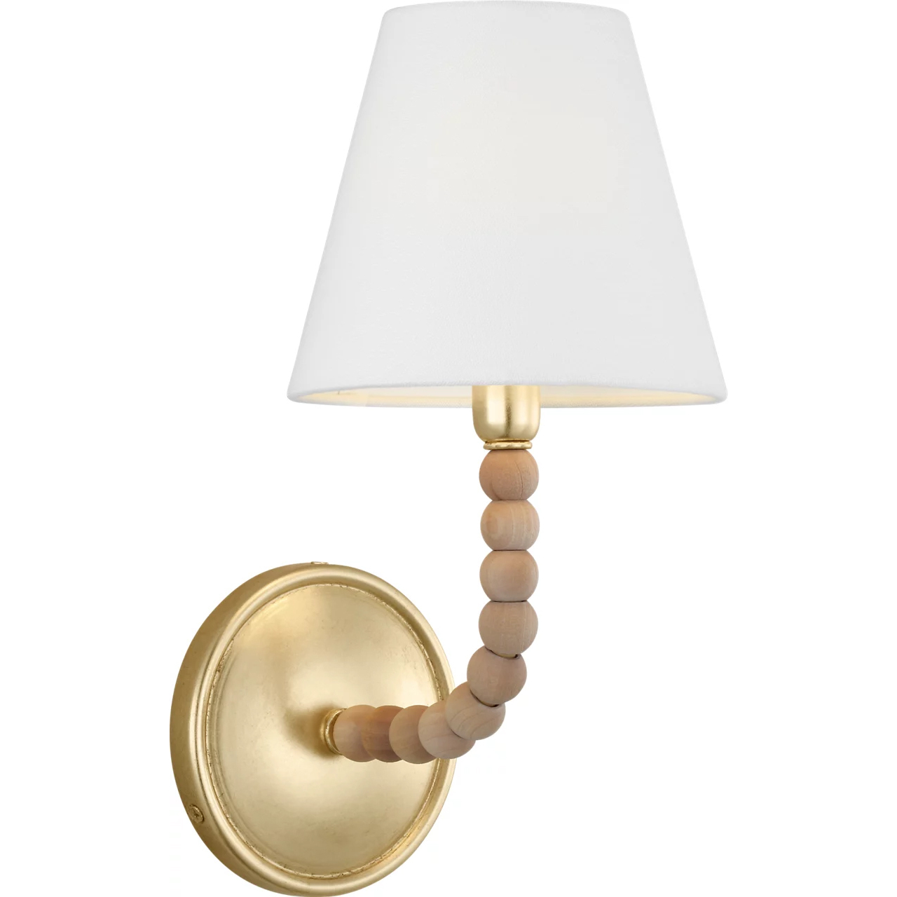 C&M by Chapman & Myers Fiona 1 Light 6.29 inch Gild Wall Sconce Wall Light
