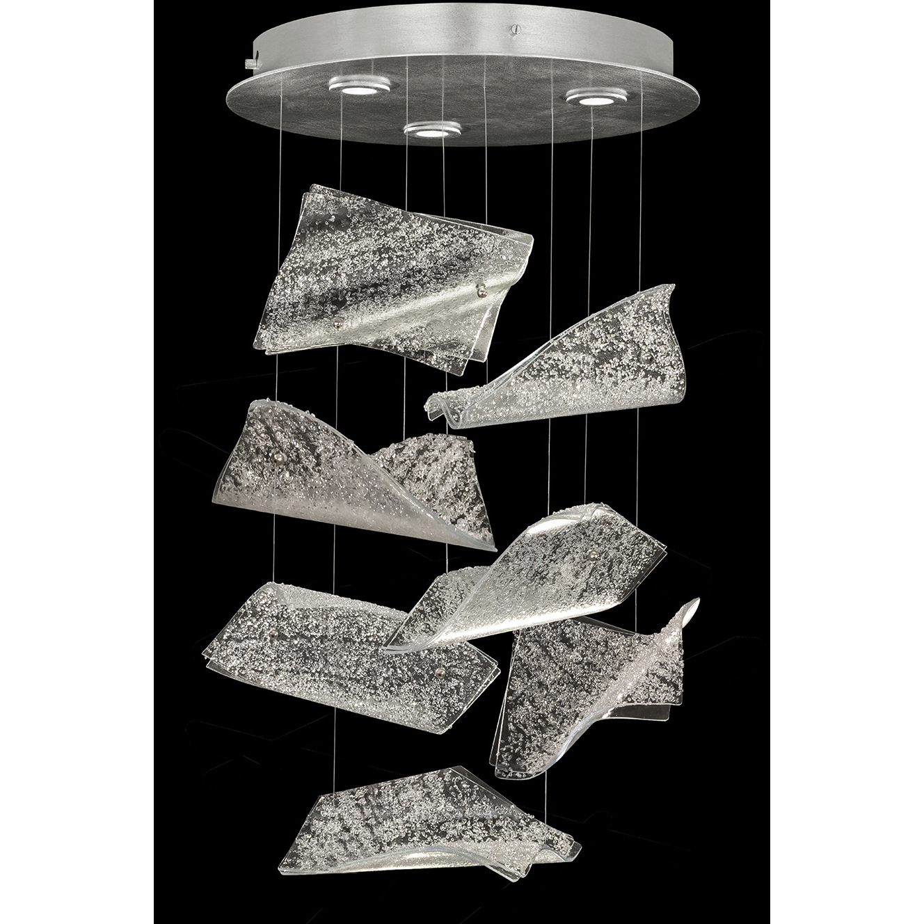 Elevate LED 23 inch Silver Pendant Ceiling Light