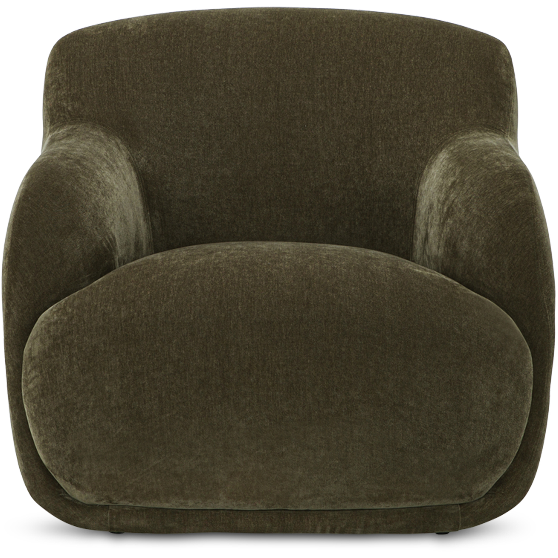 Stevie FO Cedar Green Lounge Chair in Dark Green