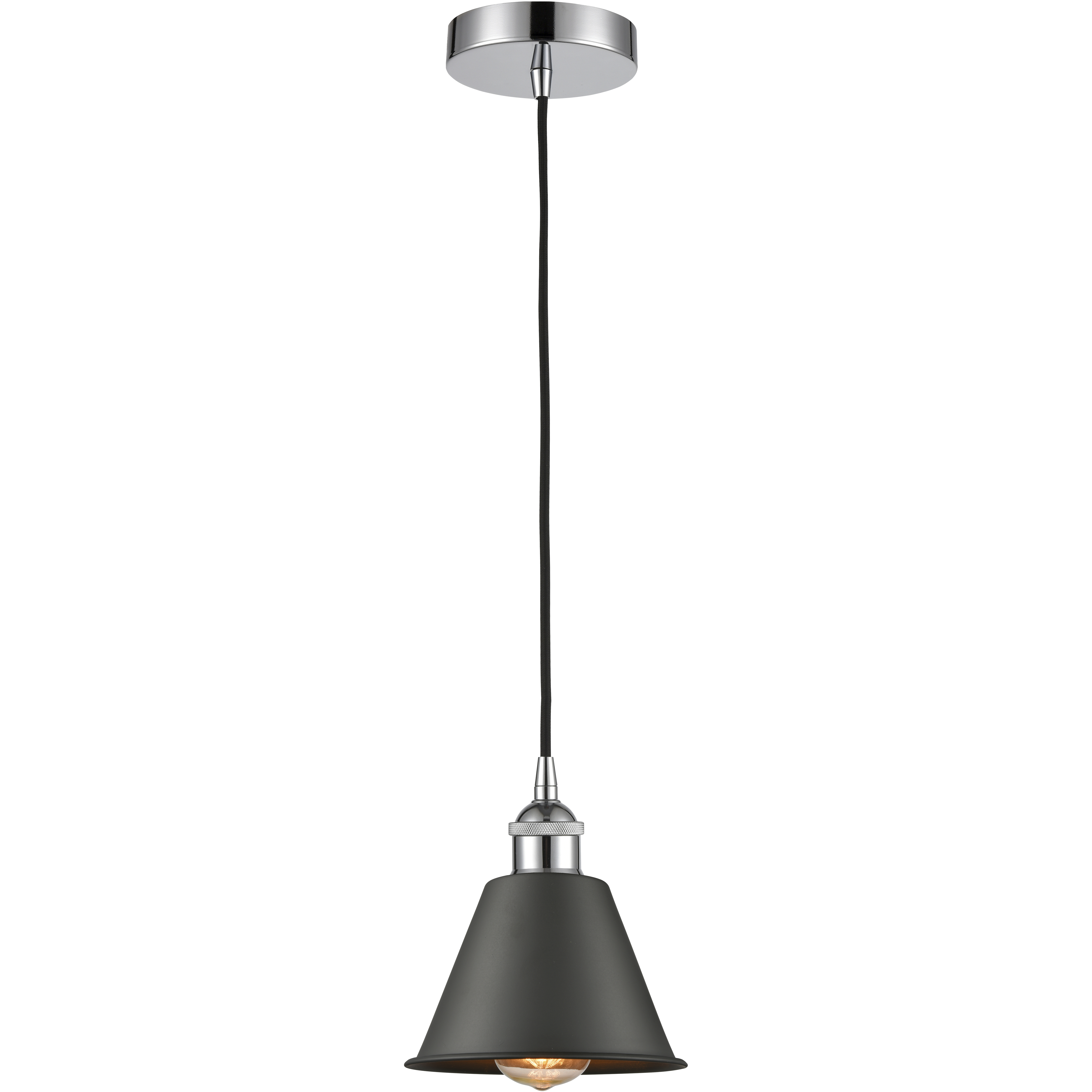 Edison Smithfield LED 7 inch Polished Chrome Mini Pendant Ceiling Light