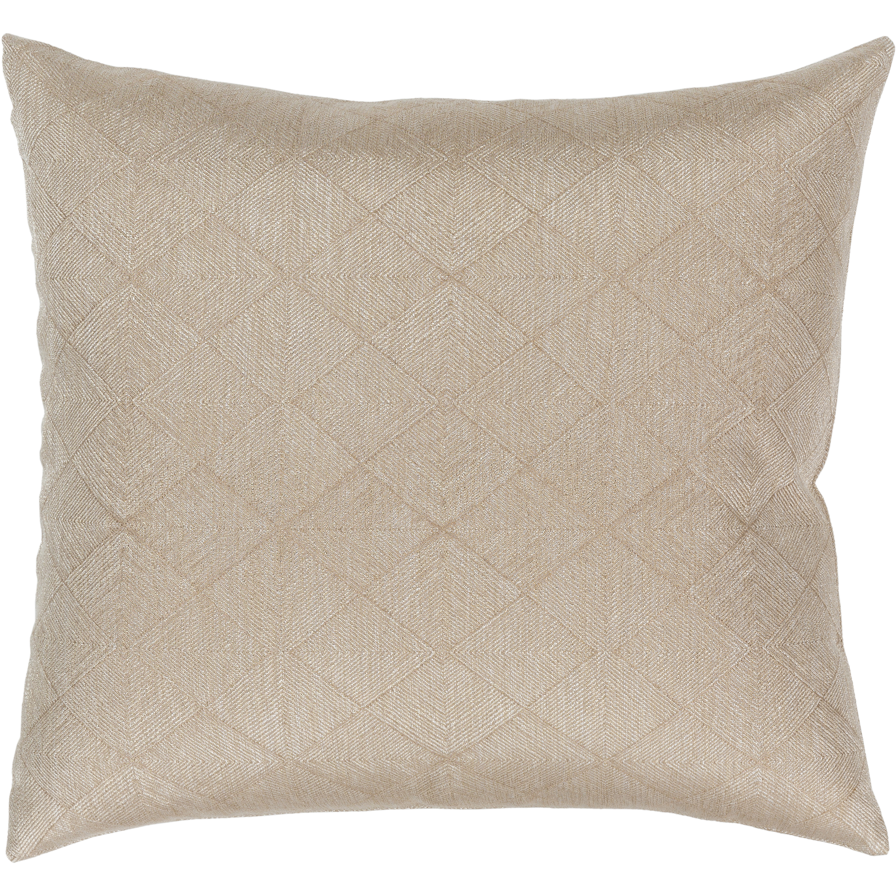 Messina 22 X 22 inch Tan Pillow Kit, Square