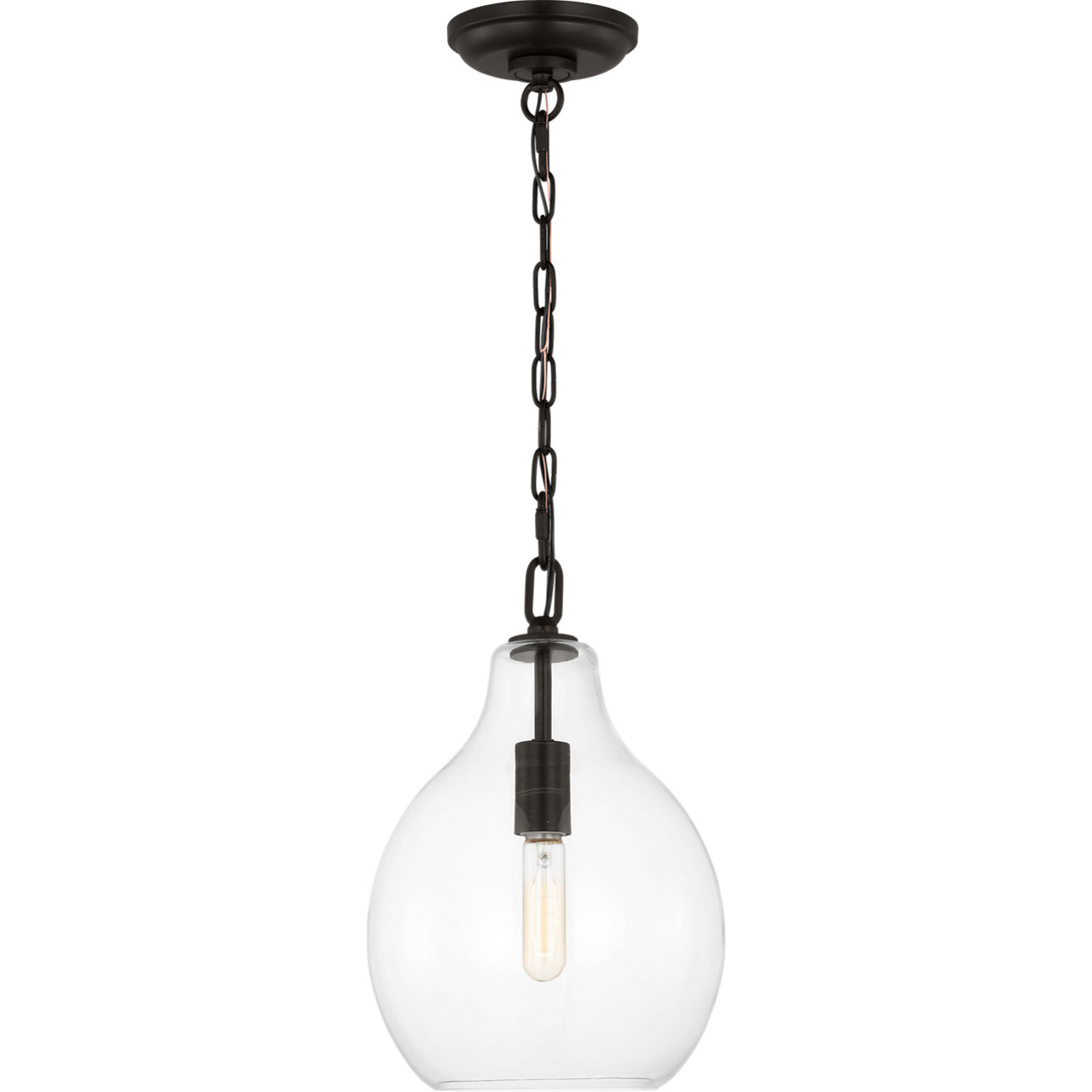ED Ellen DeGeneres Magnus 1 Light 10 inch Aged Iron Pendant Ceiling Light