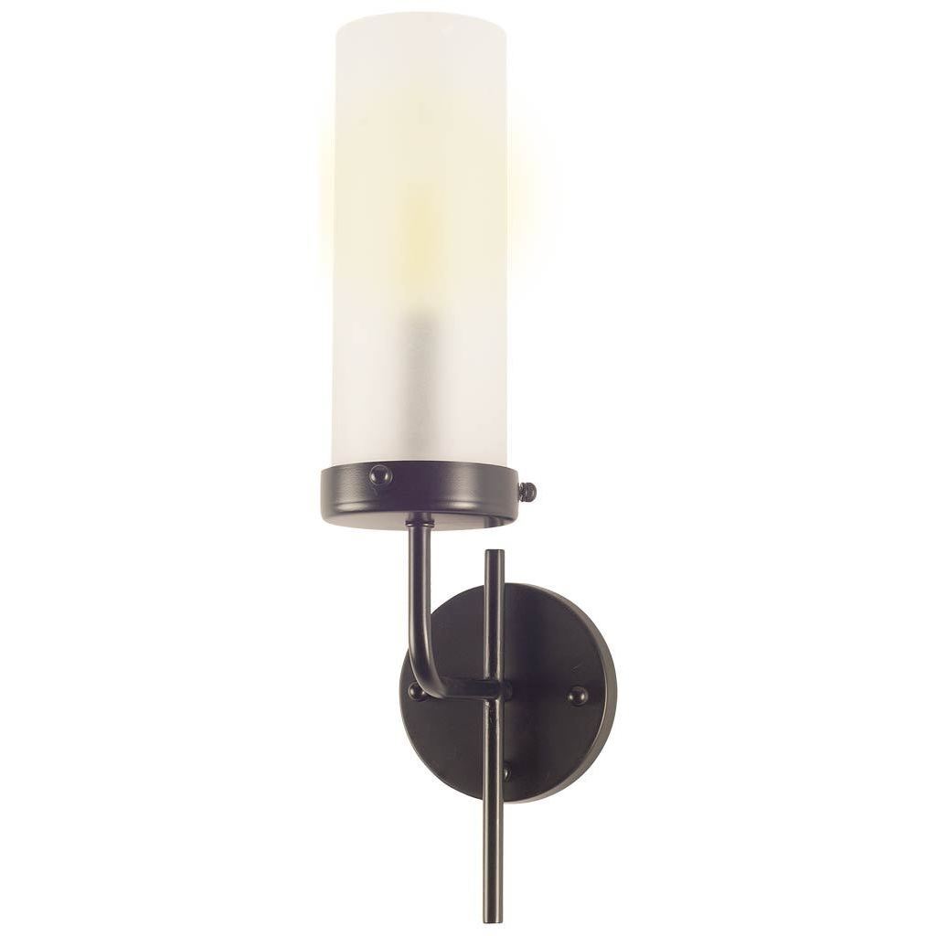Bougeoir 4 inch Black Wall Sconce Wall Light