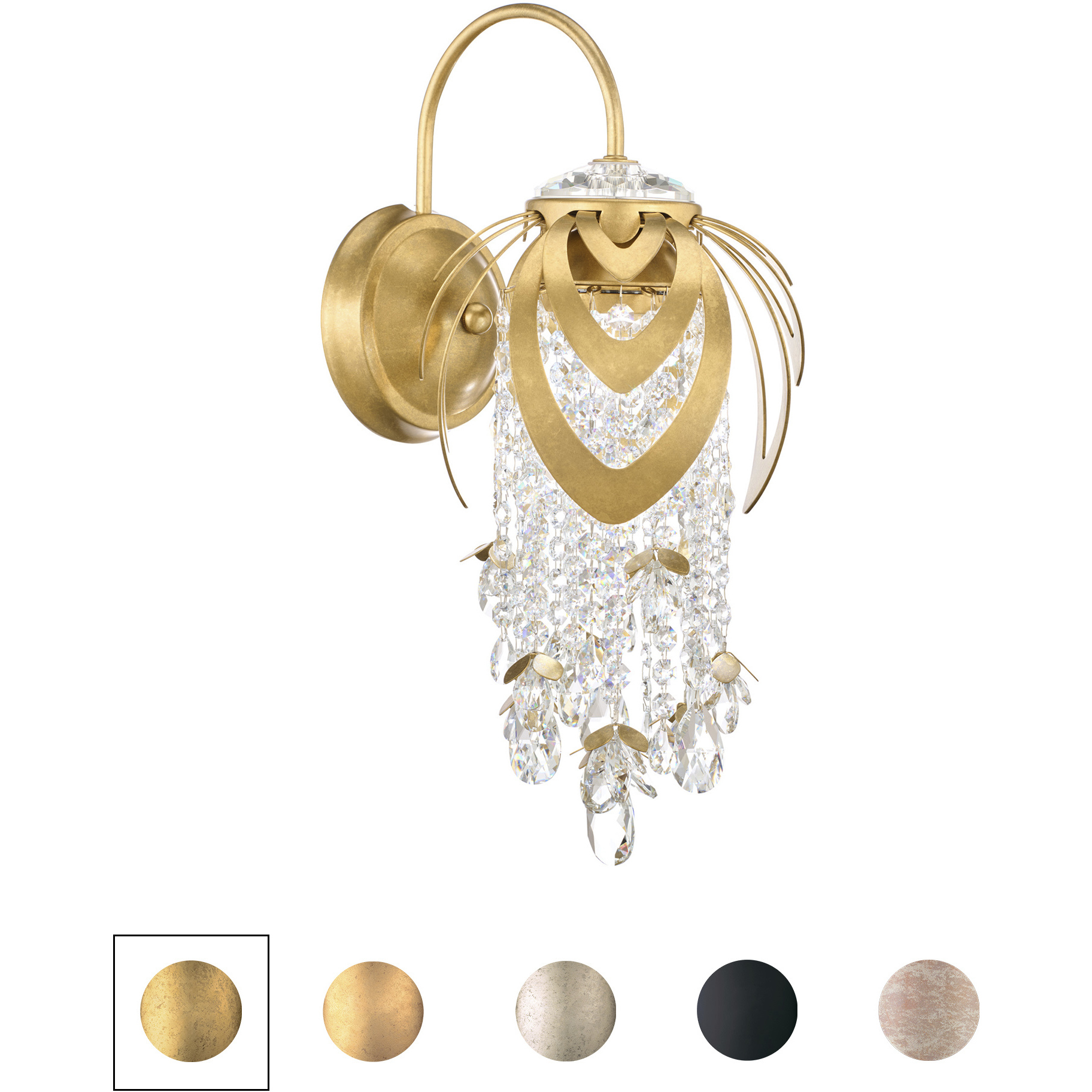 Forever Starfall LED 10.63 inch French Gold Wall Sconce Wall Light