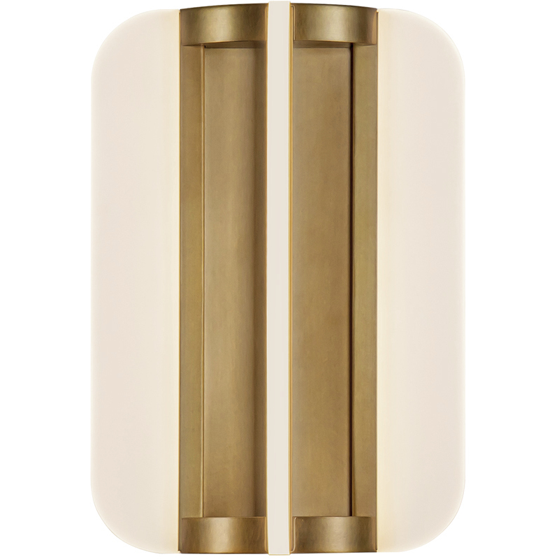 Anders LED 7 inch Vintage Brass Wall/Vanity Light Wall Light