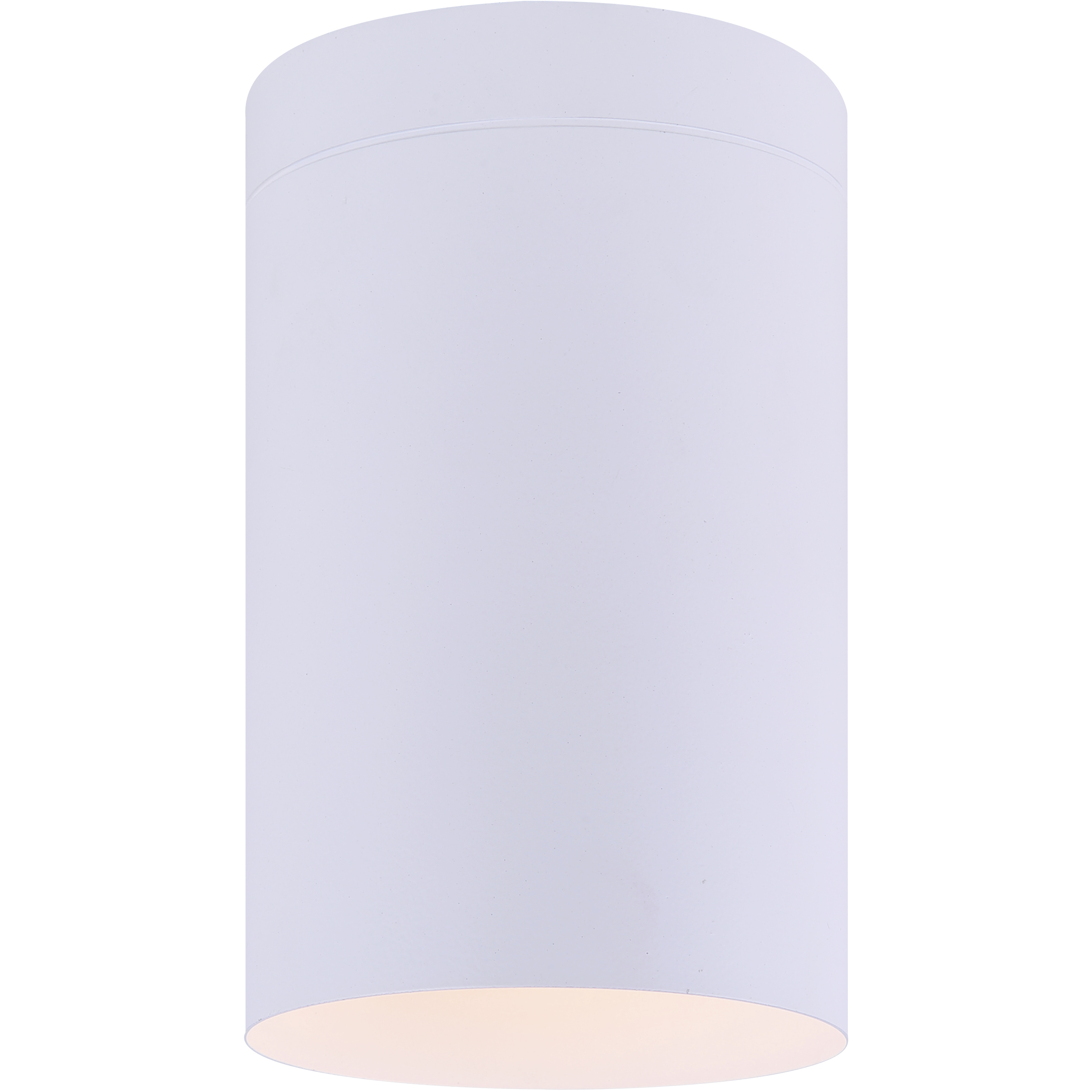 Agna 4 Light 4 inch White Flush Mount Ceiling Light