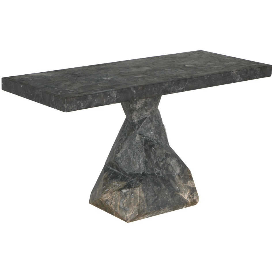 Tilden 42 X 18 inch Black Marble Console