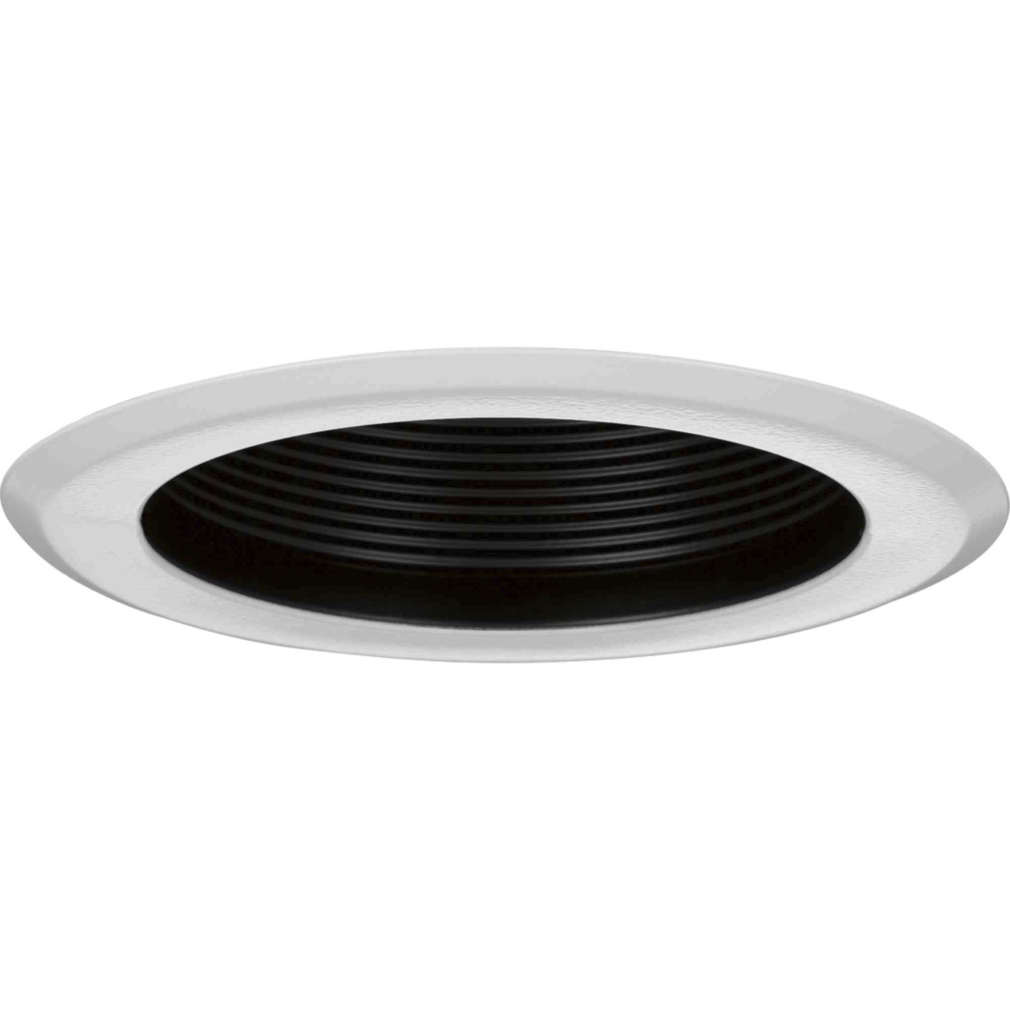 Recessed Lighting Black Recessed Baffle Trim, for 5in Housing P851-ICAT