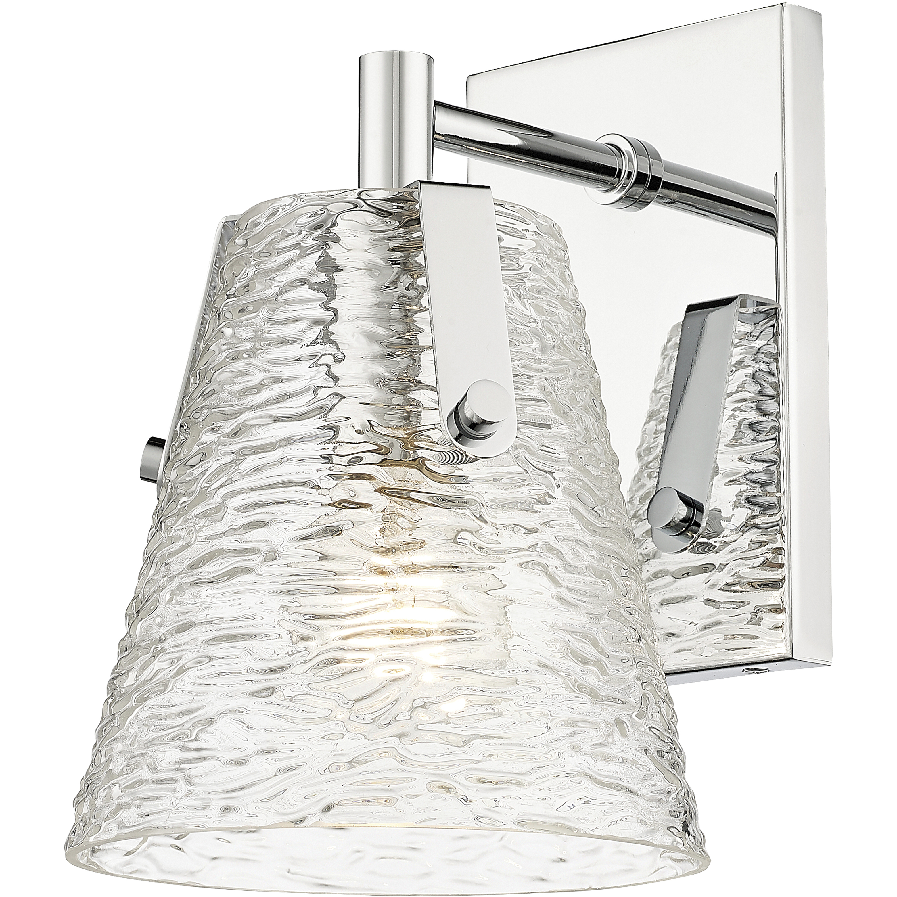 Analia 1 Light 6.5 inch Chrome Wall Sconce Wall Light
