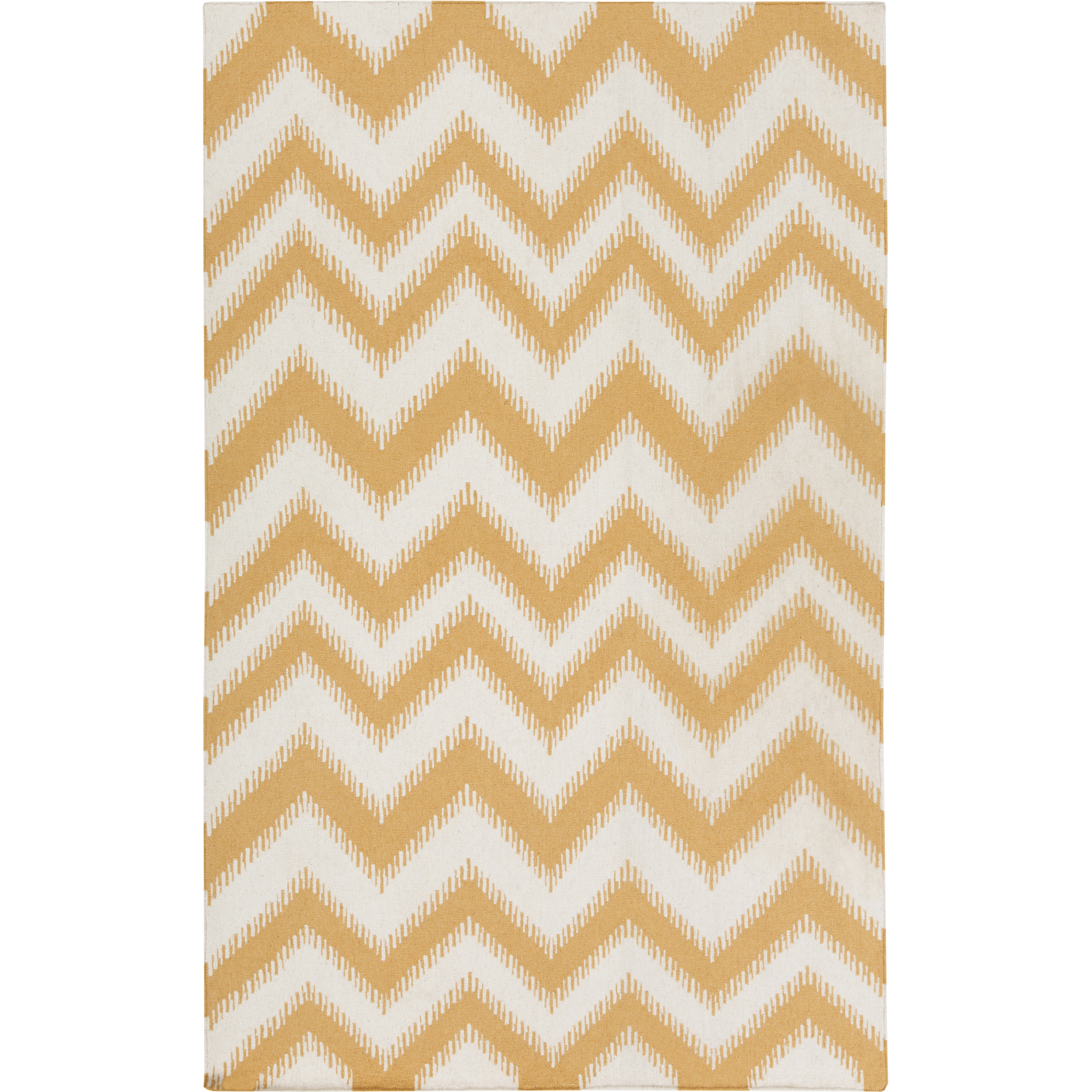 Frontier 96 X 60 inch Mustard, Khaki Rug