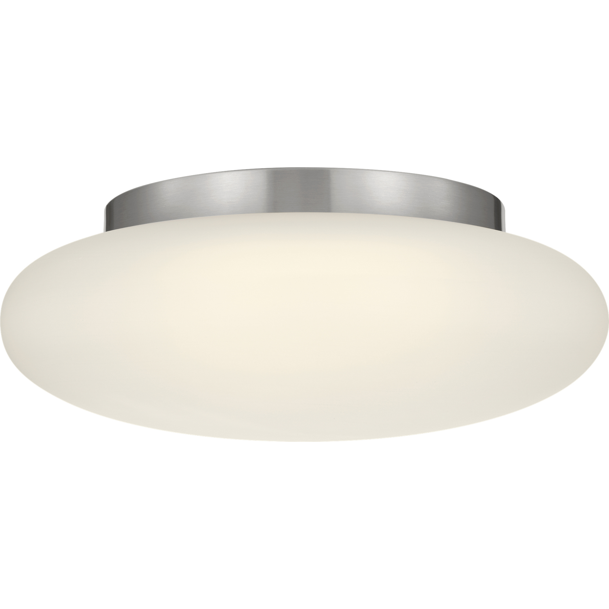 Drew & Jonathan Amir 1 Light 13 inch Brushed Nickel Flush Mount Ceiling Light