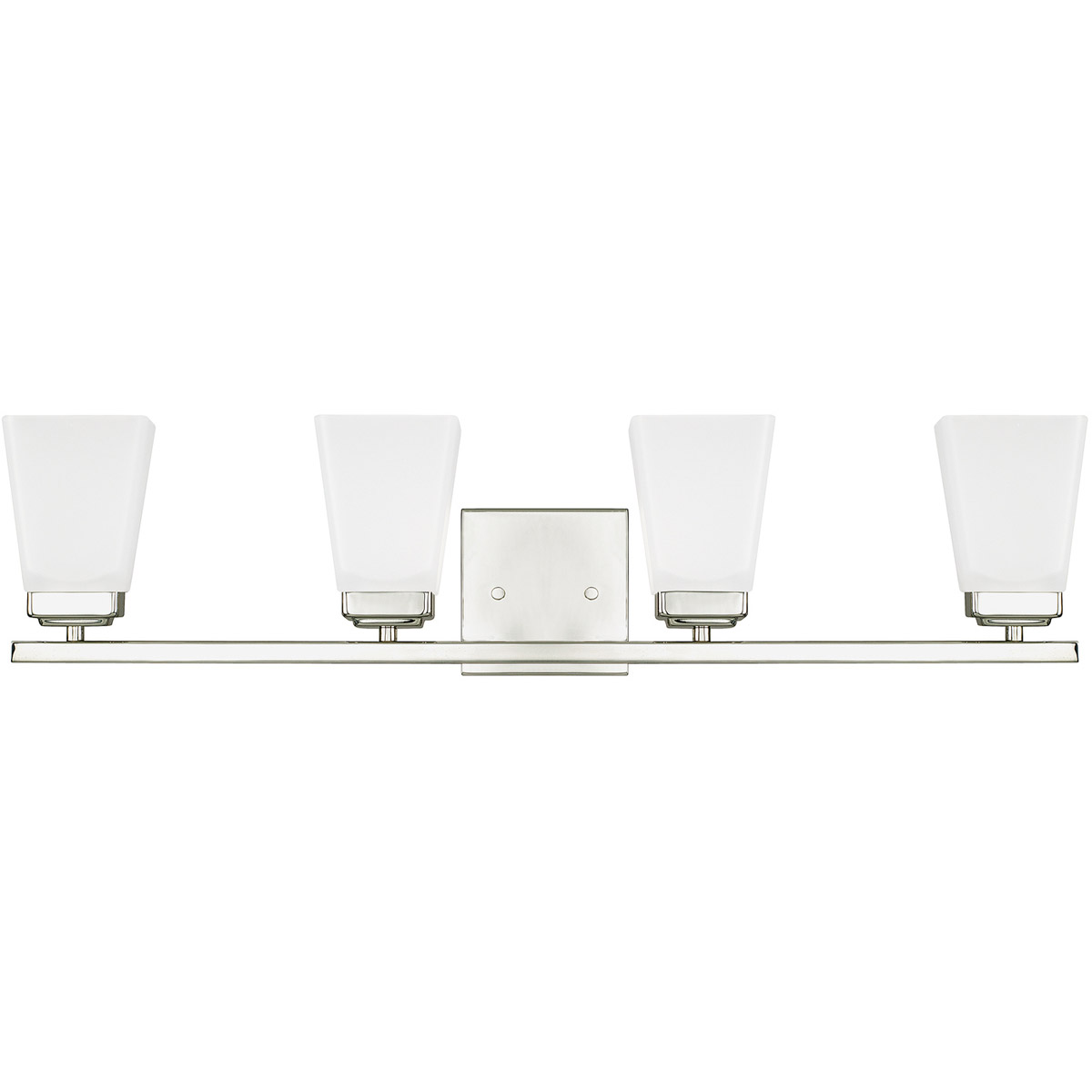 Baxley 4 Light 30.5 inch Polished Nickel Vanity Light Wall Light