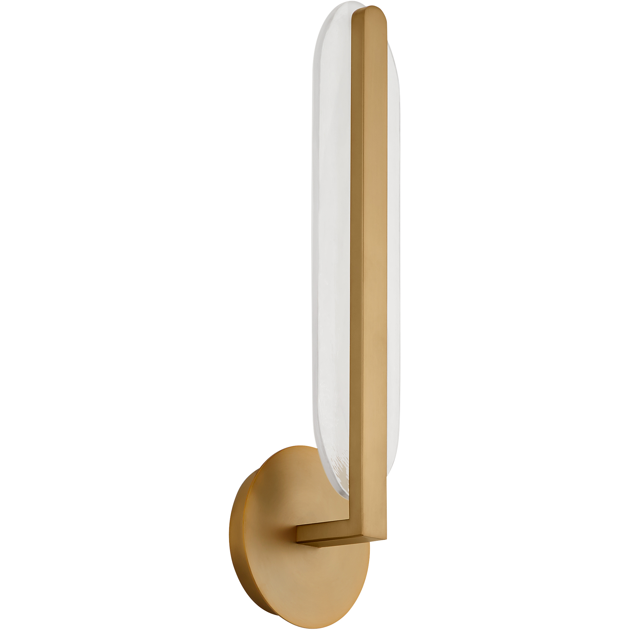 Avian 1 Light 5.75 inch Brushed Brass Sconce Wall Light