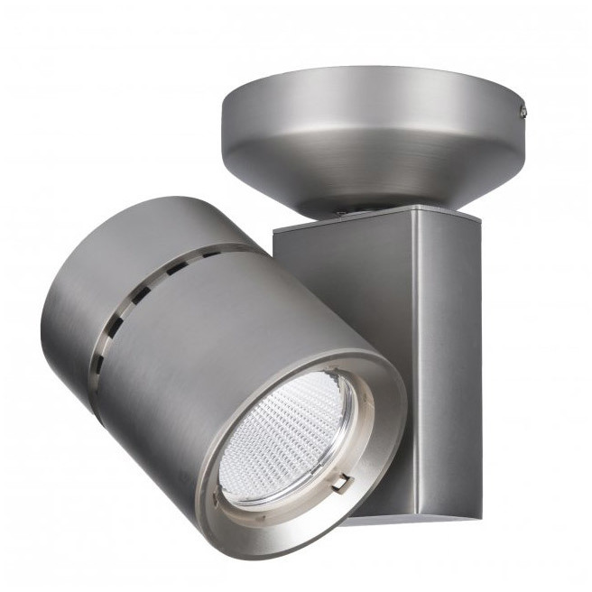 Exterminator II LED 4.5 inch White Flush Mount Ceiling Light in 90, 3000K, Monopoint