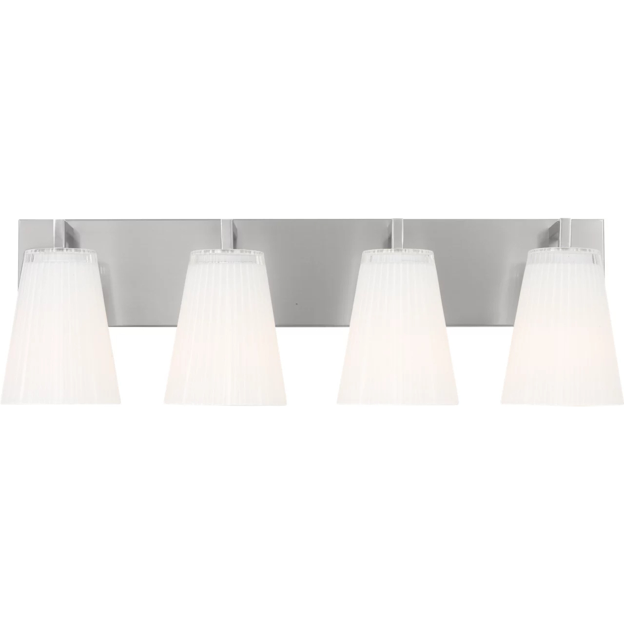 Upson 4 Light 24.25 inch Brushed Nickel Vanity Light Wall Light, Extra Large