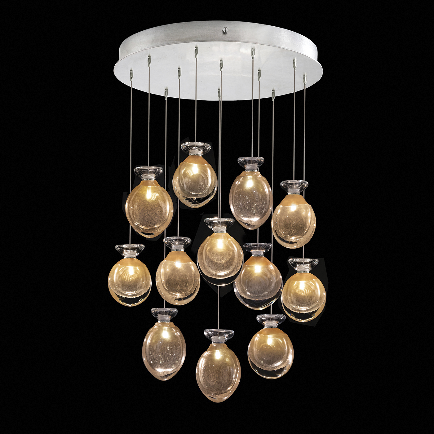 Essence 12 Light 21 inch Silver Pendant Ceiling Light