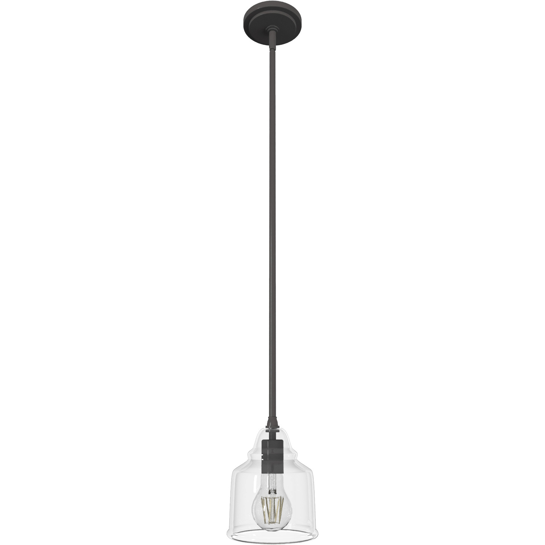 Dunshire 1 Light 5.75 inch Noble Bronze Mini Pendant Ceiling Light