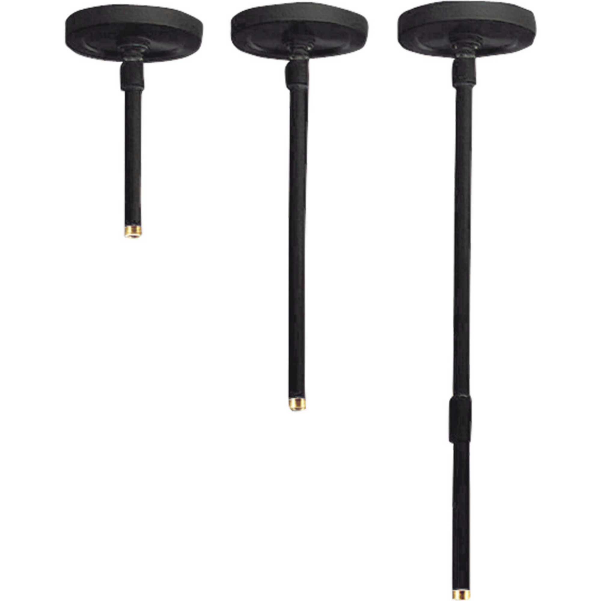 Aluminum Cylinder Black Outdoor Pendant Mounting Kit