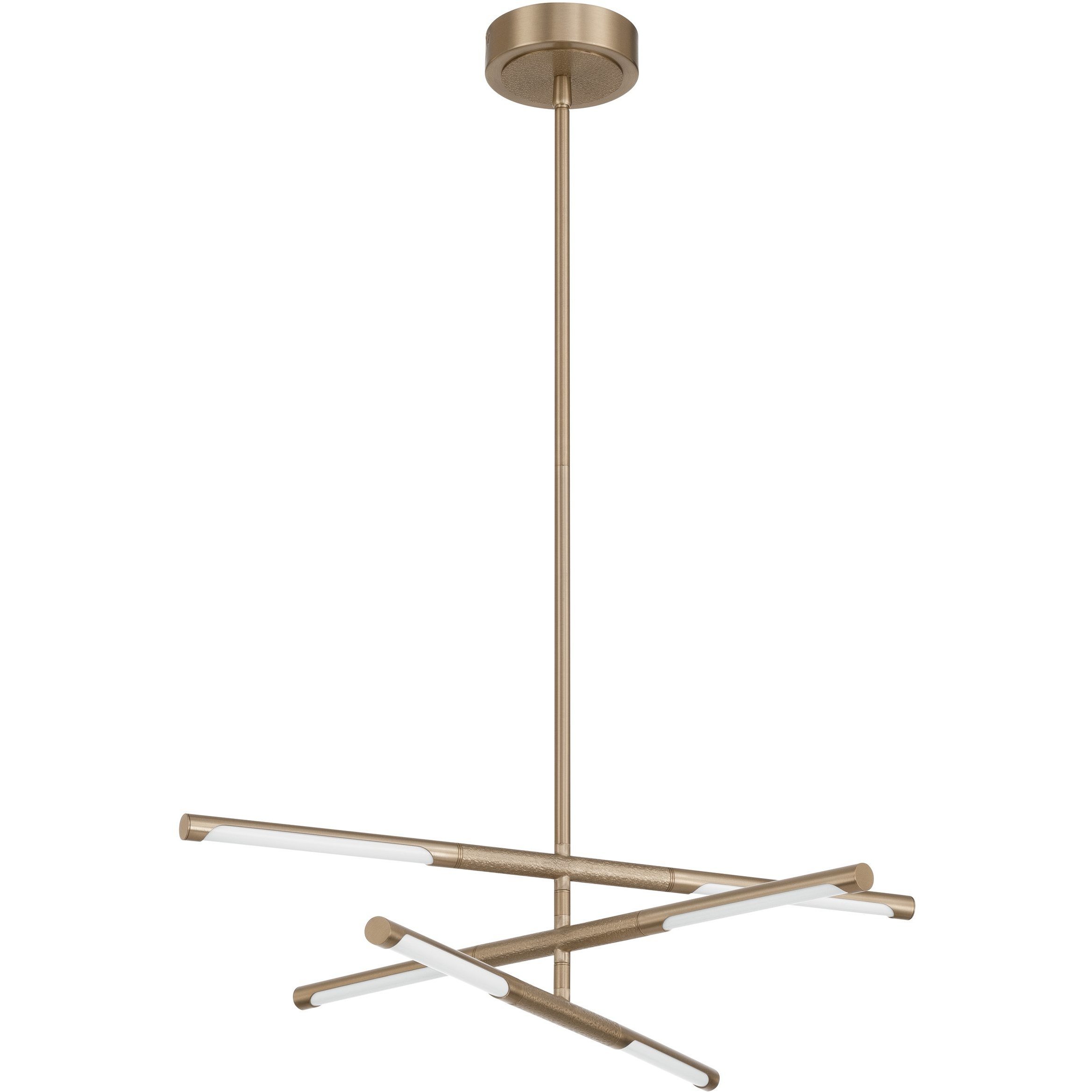 Overture LED 24 inch Champagne Gold Chandelier Ceiling Light
