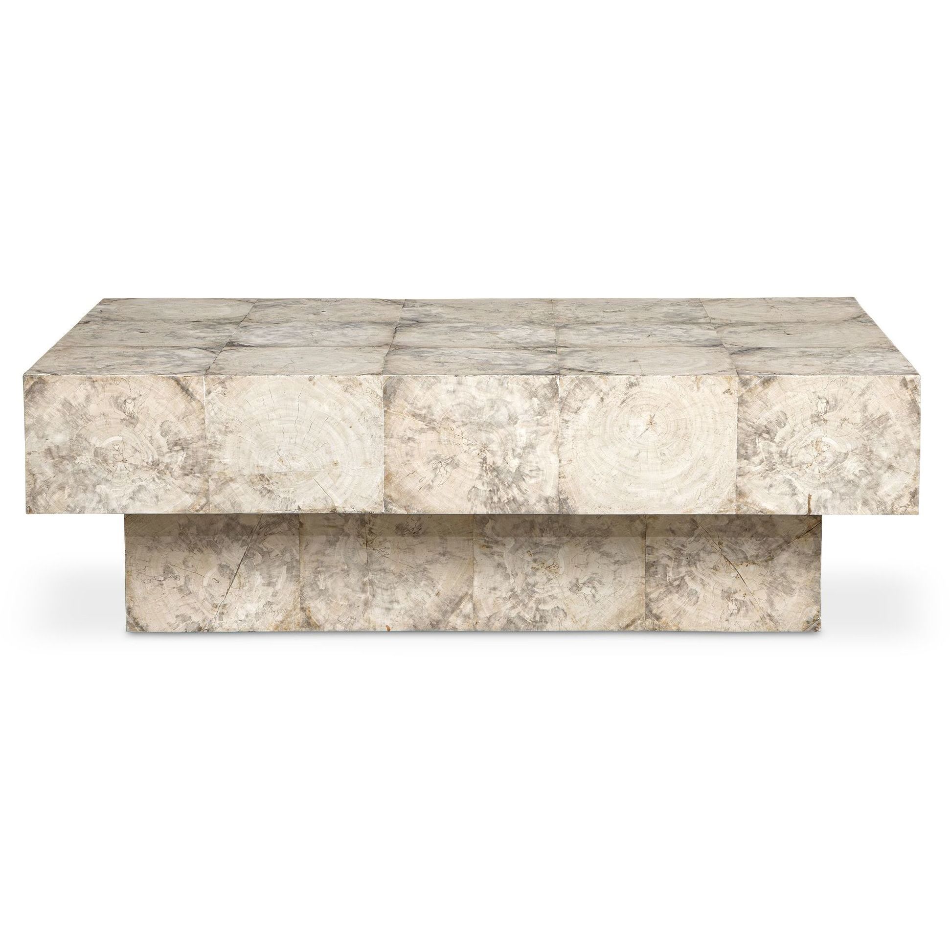 Kotoa 50.3 X 16.2 inch Bleached Tamarind Wood Veneer Coffee Table