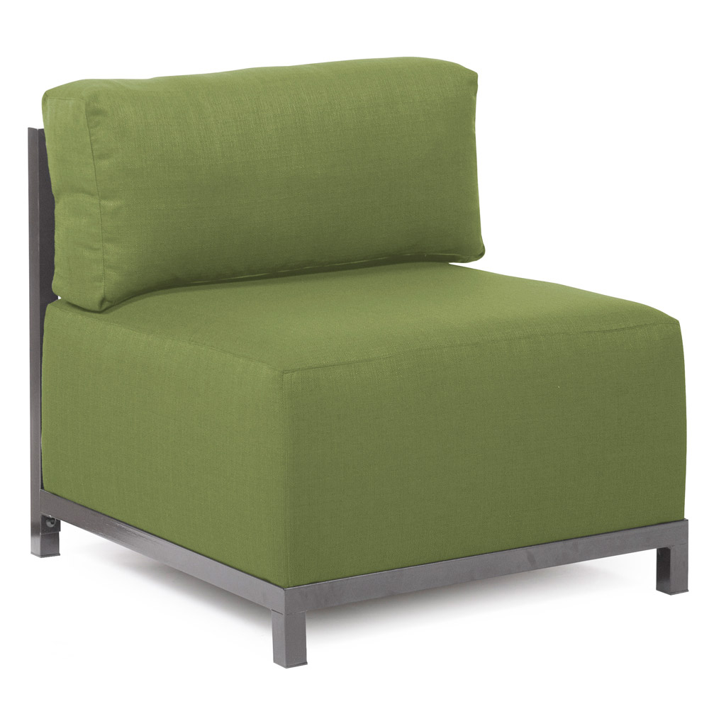Seascape Yellow and Green Accent Chair