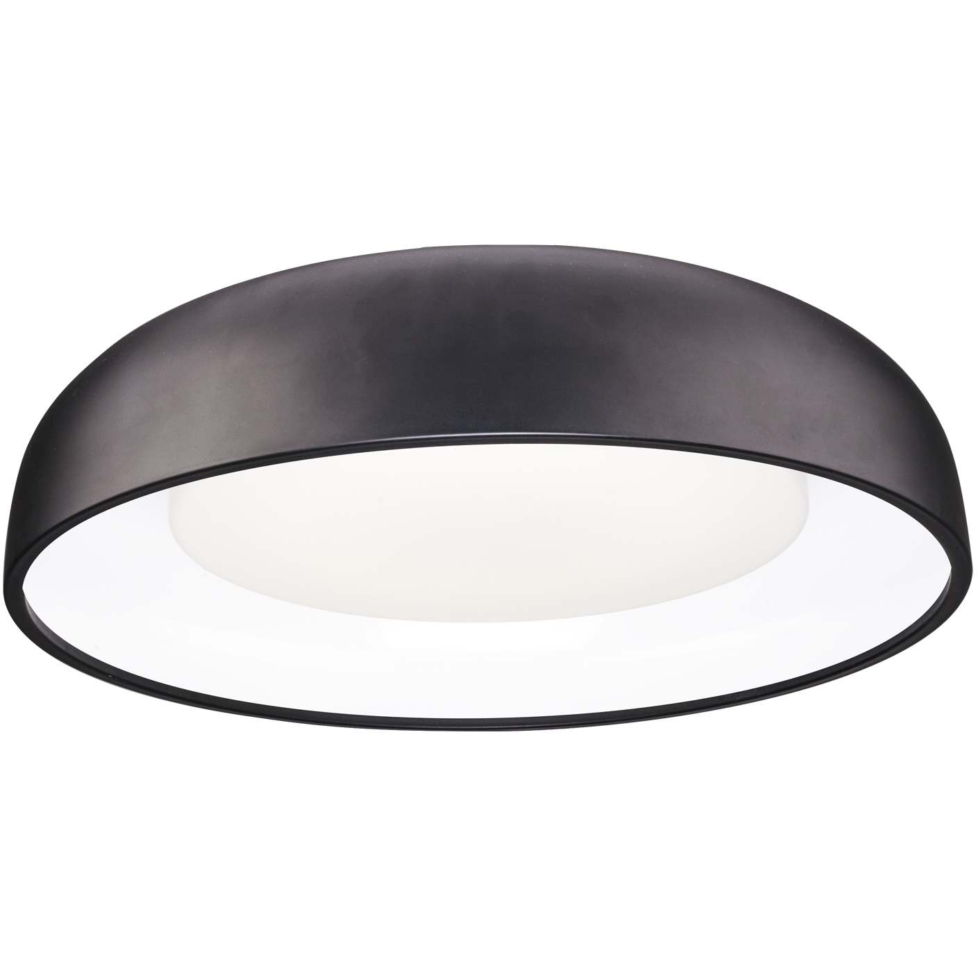 Beacon LED 24 inch Black Flush Mount Ceiling Light