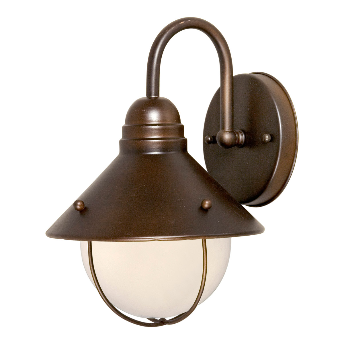 Signature 1 Light 11.5 inch Antique Bronze Outdoor Wall Light