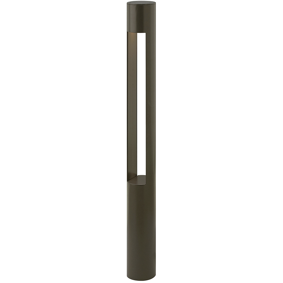 Atlantis 120v 8.00 watt Bronze Landscape Path Bollard, Round
