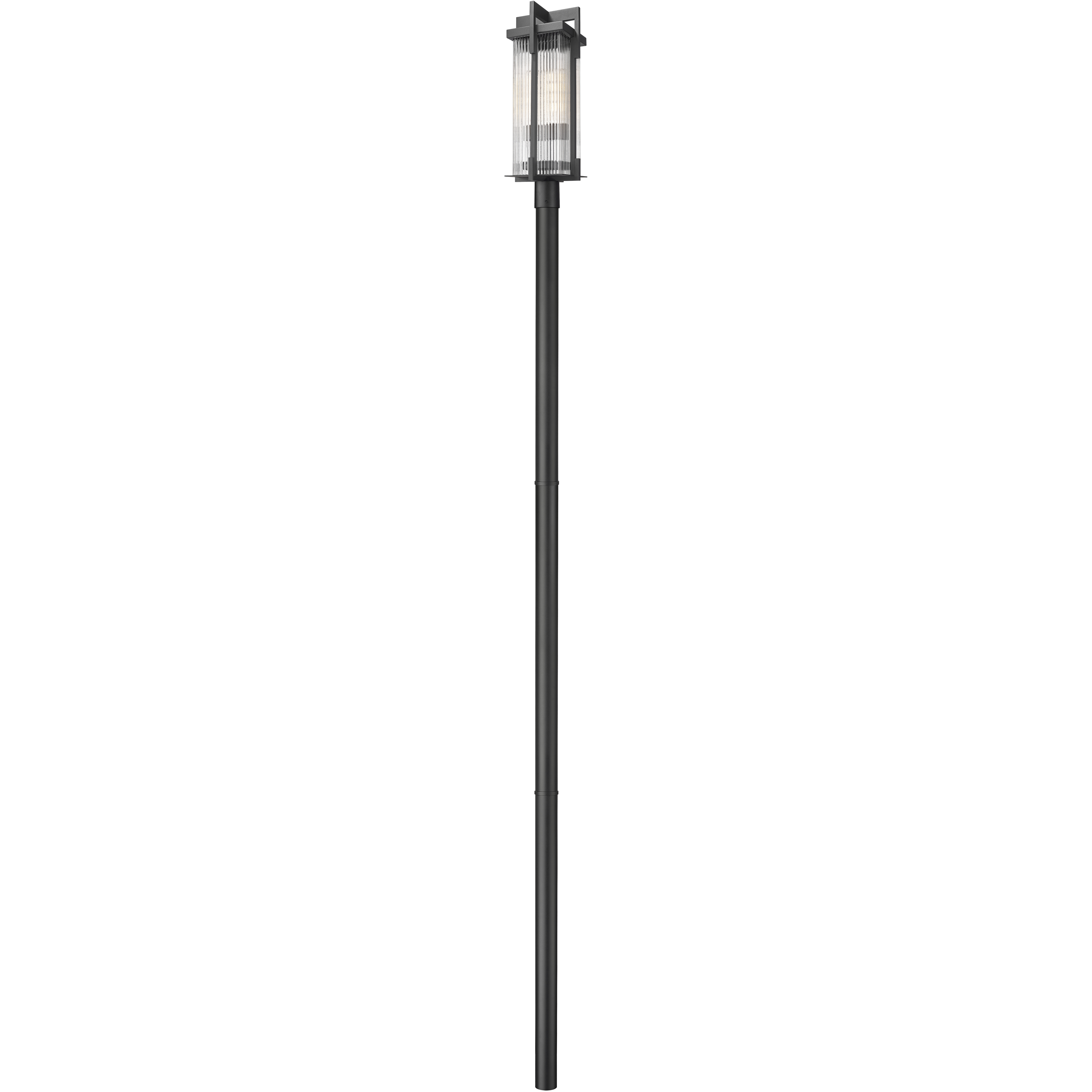 Fortis 2 Light 144 inch Sand Black Outdoor Post Mounted Fixture