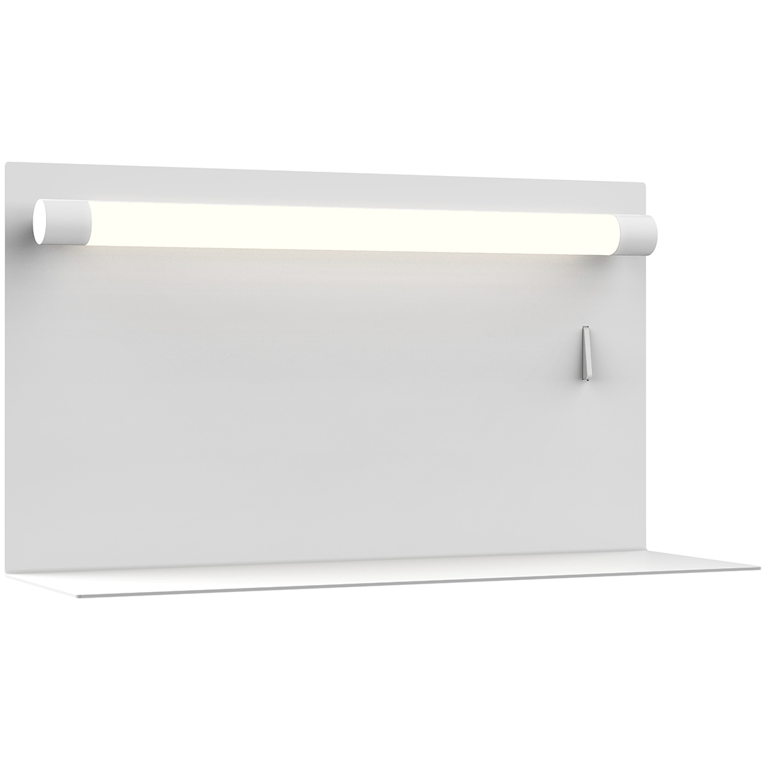 Dresden LED 12.25 inch White Wall Sconce Wall Light