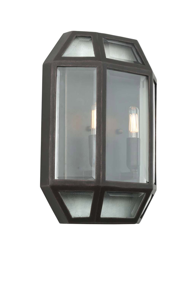Pompano 2 Light 10 inch Heirloom Bronze Wall Bracket Wall Light