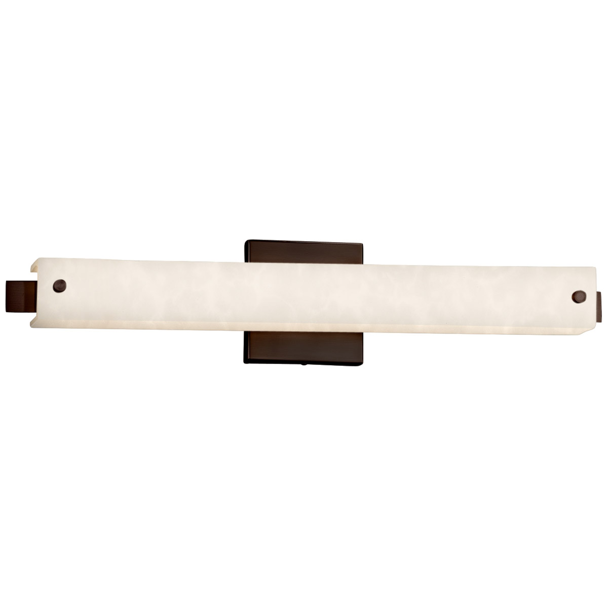 Clouds 23 inch Dark Bronze Vanity Light Wall Light