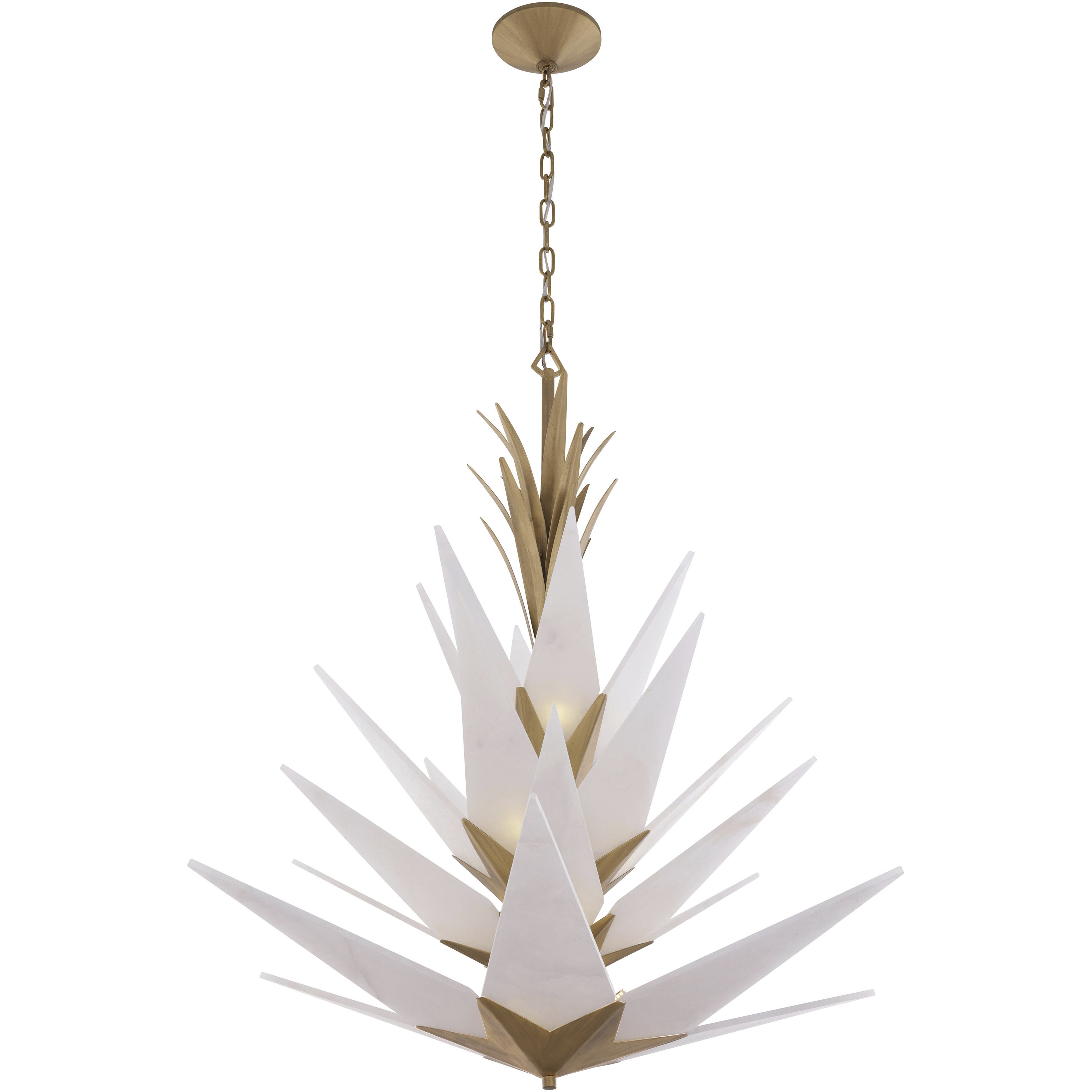 Mojave 12 Light 35 inch Havana Gold Pendant Ceiling Light