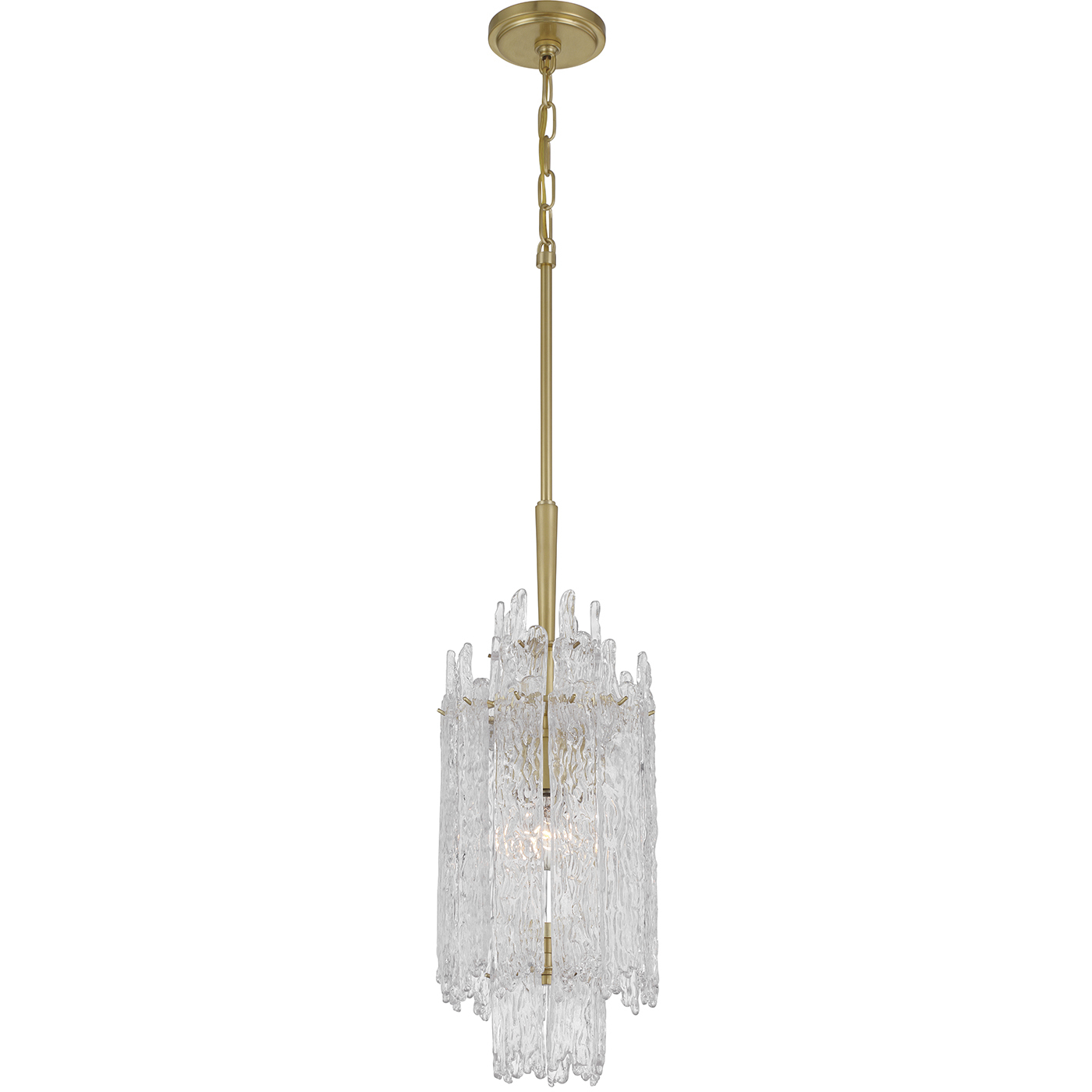 Ackerly 1 Light 8.5 inch Aged Brass Chandelier Ceiling Light