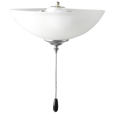San Gabriel LED Satin Nickel Ceiling Fan Light Kit