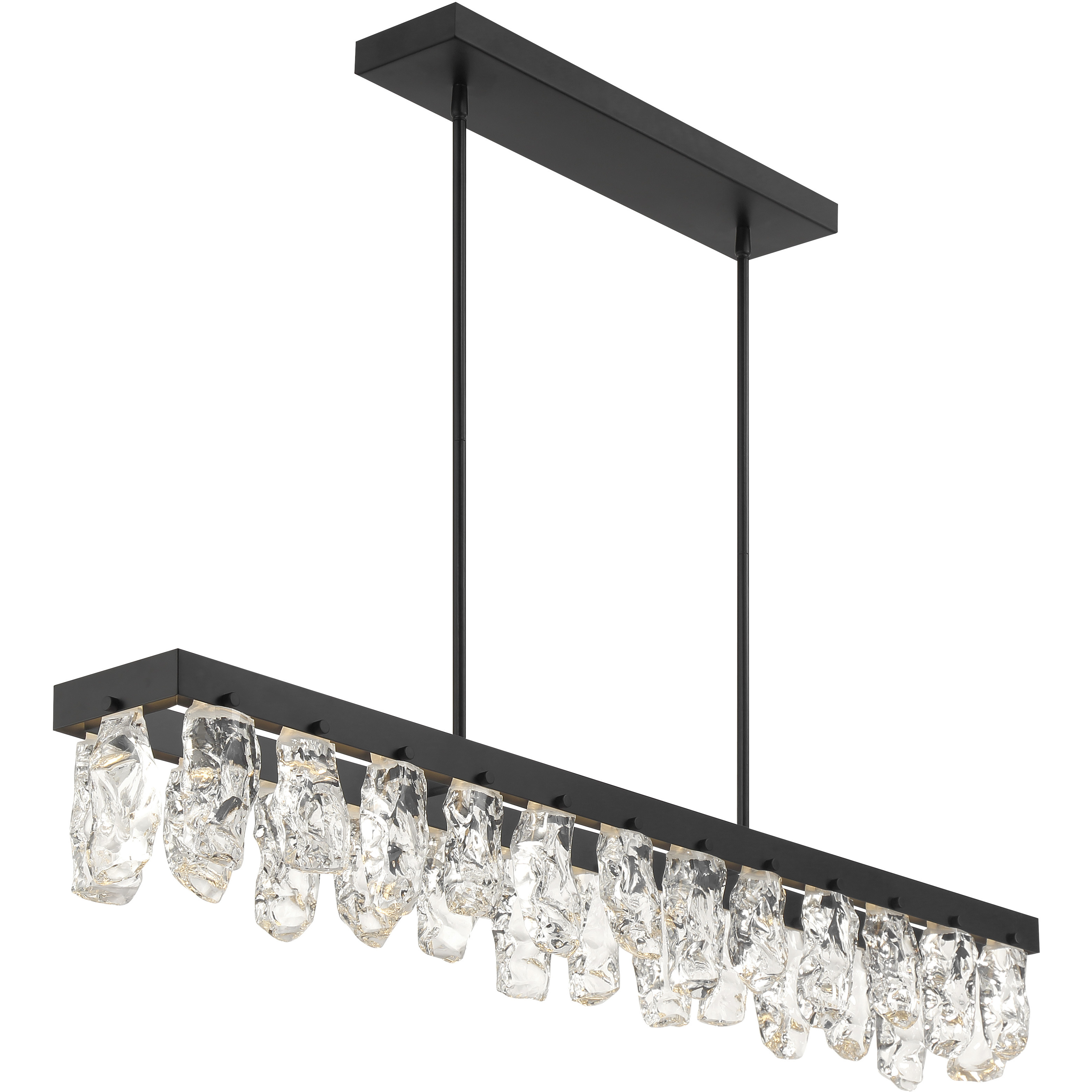 Artic Glacier LED 47.75 inch Coal Island Light Ceiling Light