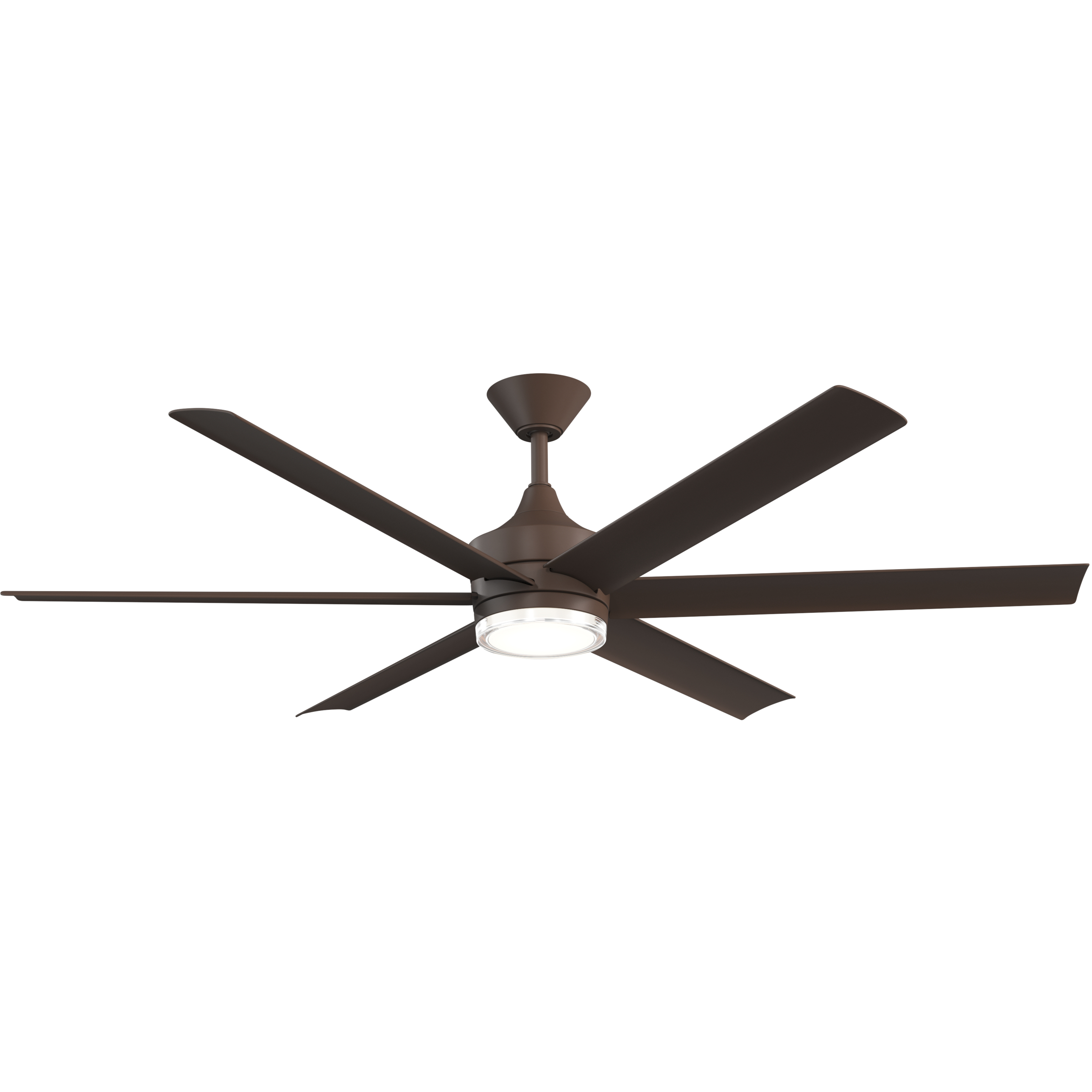 Solen 65 inch Satin Natural Bronze Ceiling Fan